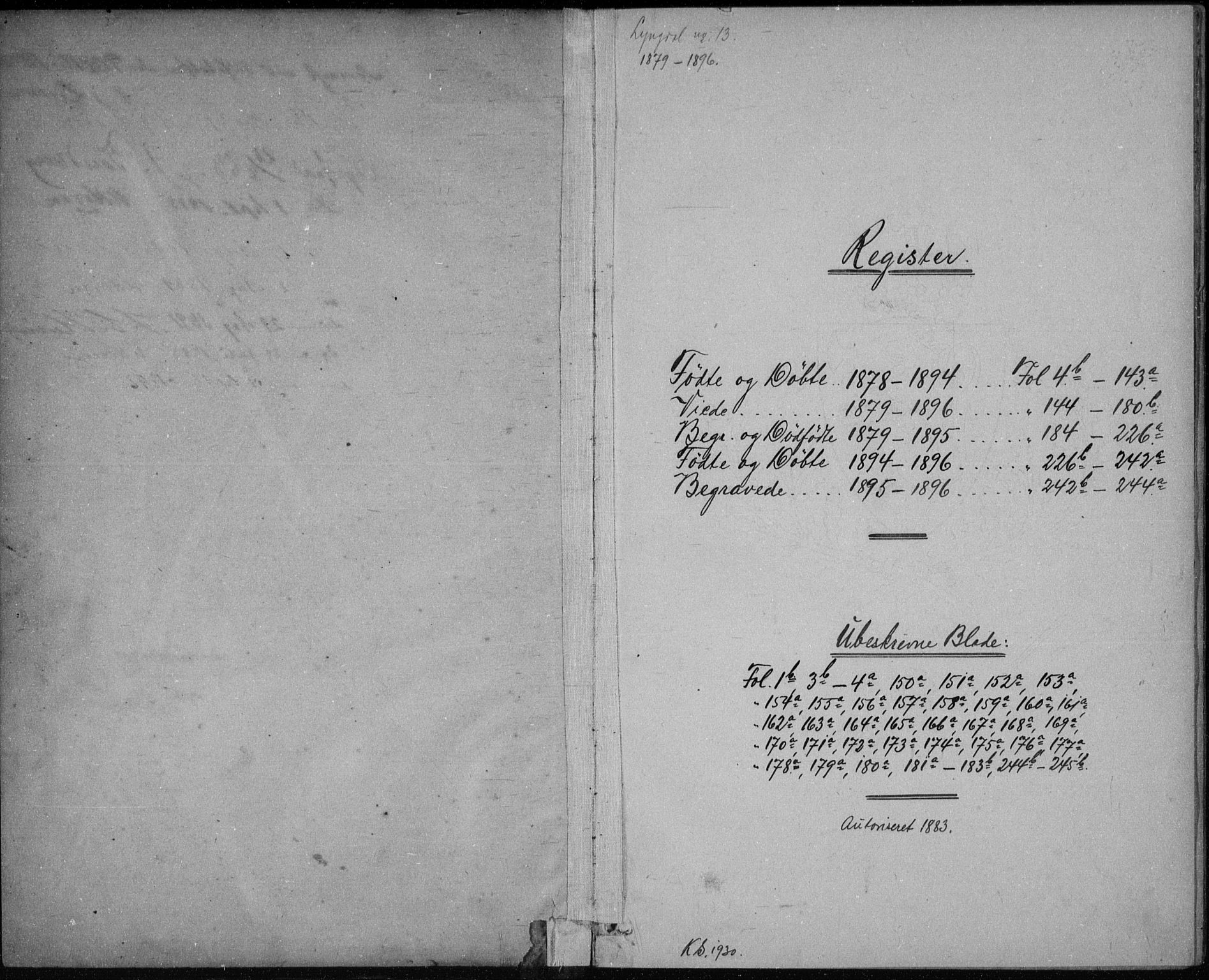 Lyngdal sokneprestkontor, AV/SAK-1111-0029/F/Fb/Fbc/L0004: Parish register (copy) no. B 4, 1878-1896