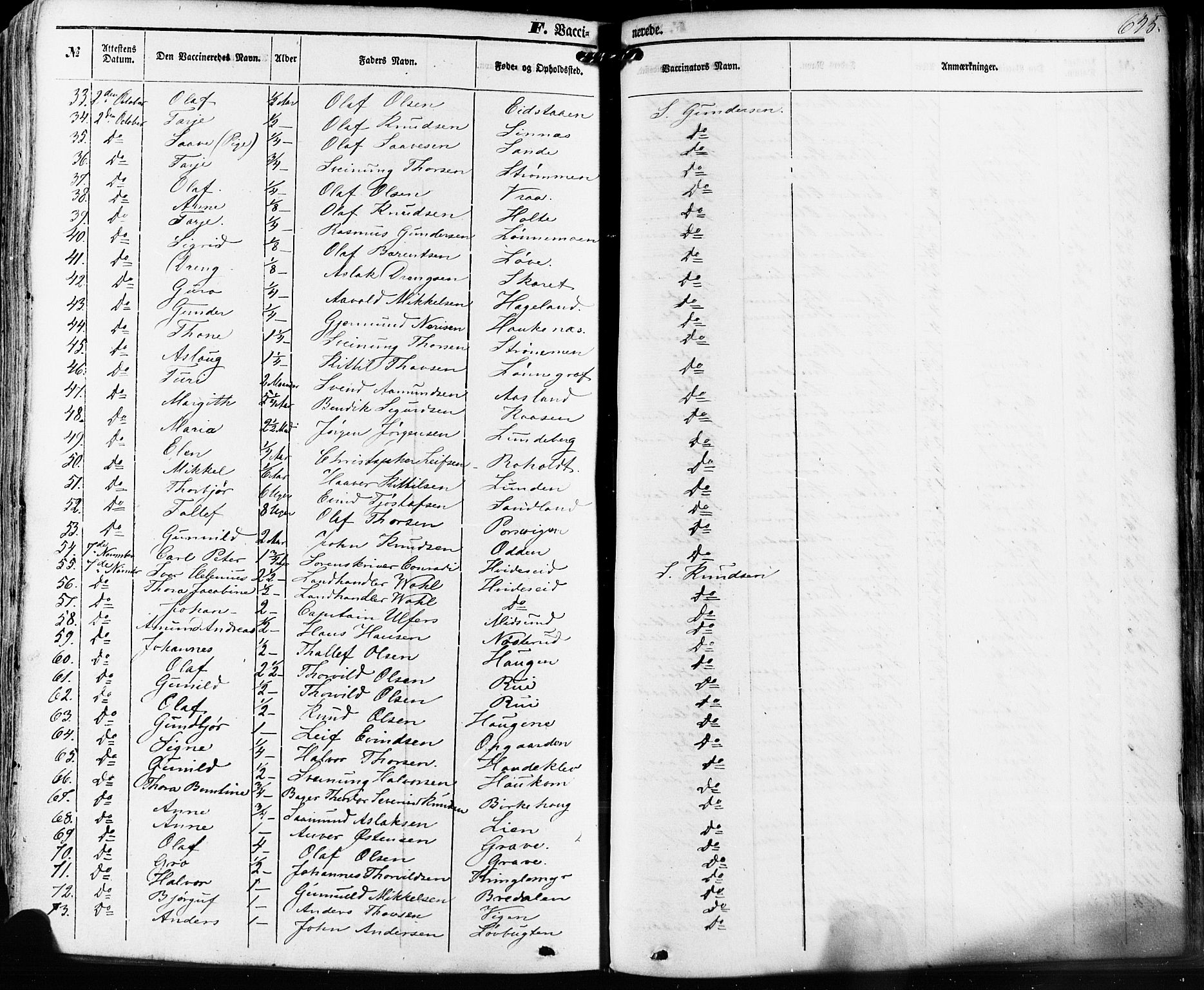 Kviteseid kirkebøker, SAKO/A-276/F/Fa/L0007: Parish register (official) no. I 7, 1859-1881, p. 625