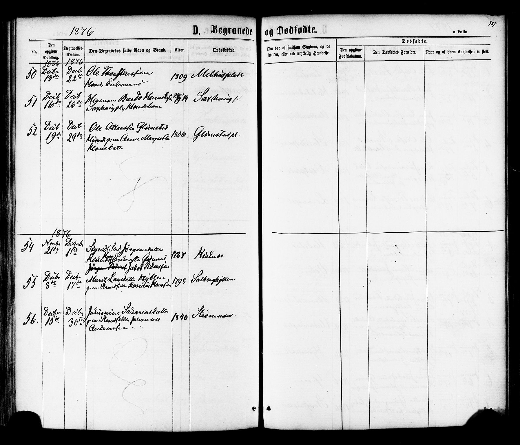Ministerialprotokoller, klokkerbøker og fødselsregistre - Nord-Trøndelag, SAT/A-1458/730/L0284: Parish register (official) no. 730A09, 1866-1878, p. 327