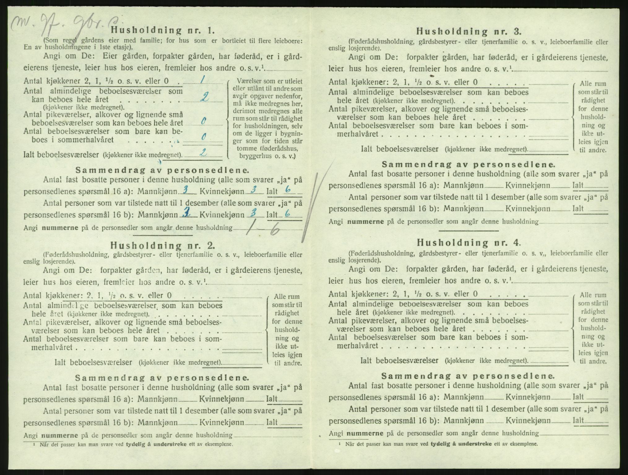 SAKO, 1920 census for Hedrum, 1920, p. 1214