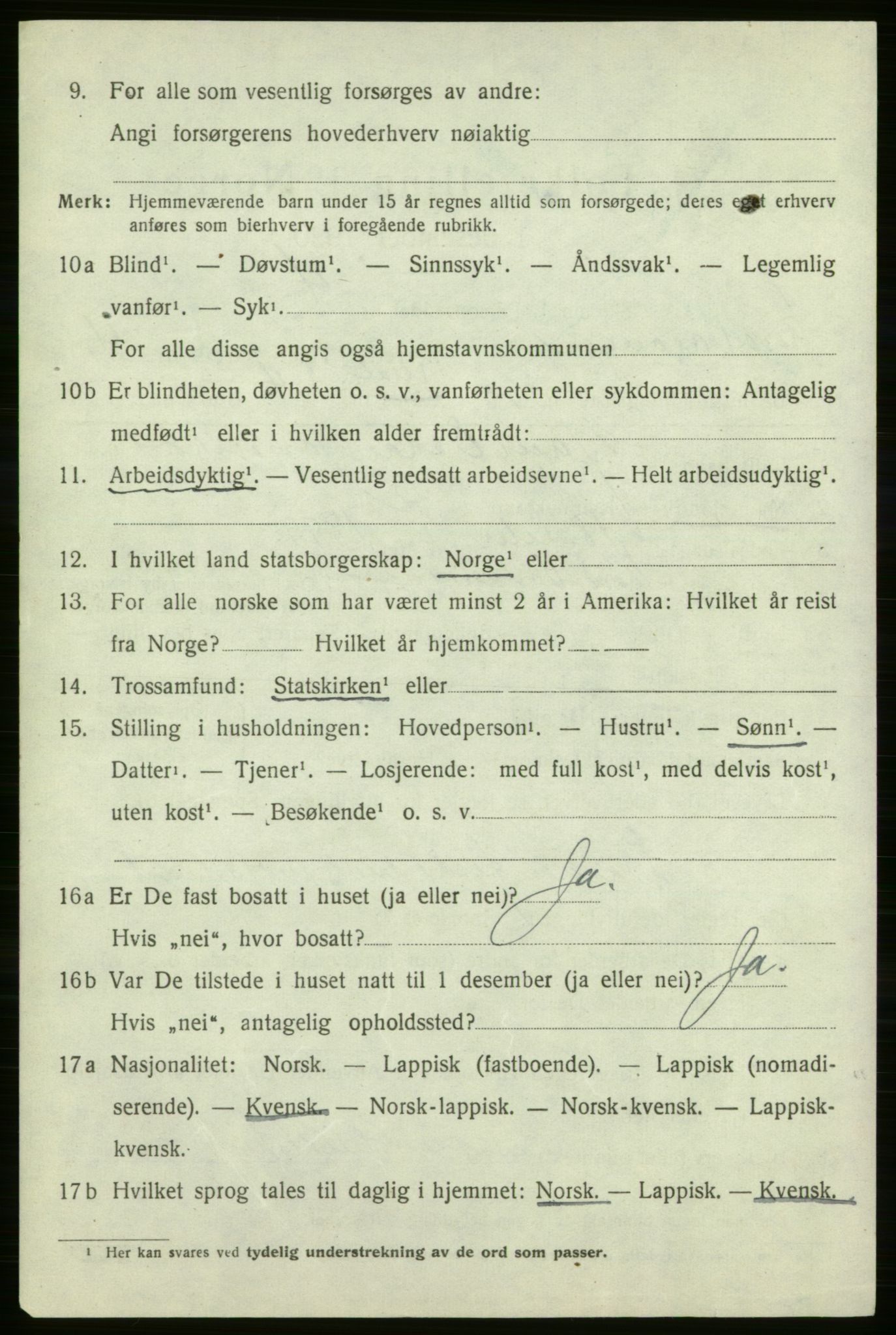 SATØ, 1920 census for Nord-Varanger, 1920, p. 2159