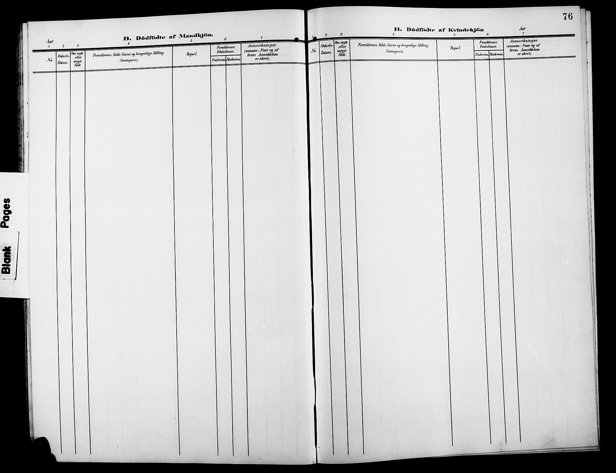 Østre Gausdal prestekontor, SAH/PREST-092/H/Ha/Hab/L0004: Parish register (copy) no. 4, 1905-1923, p. 76