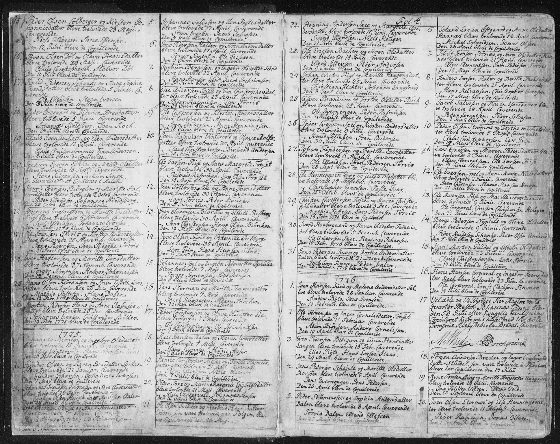 Ministerialprotokoller, klokkerbøker og fødselsregistre - Sør-Trøndelag, SAT/A-1456/681/L0926: Parish register (official) no. 681A04, 1767-1797, p. 4