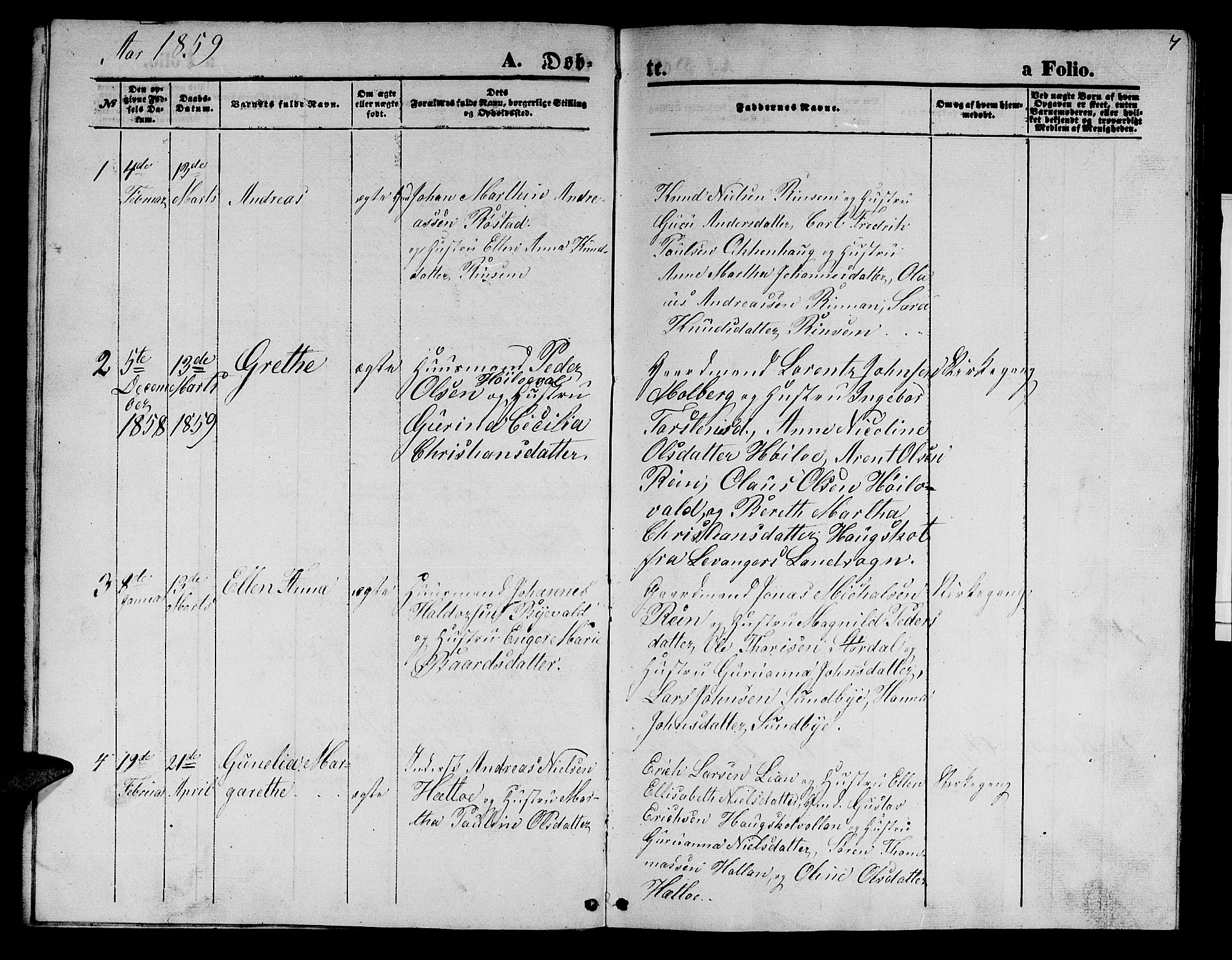 Ministerialprotokoller, klokkerbøker og fødselsregistre - Nord-Trøndelag, SAT/A-1458/726/L0270: Parish register (copy) no. 726C01, 1858-1868, p. 7