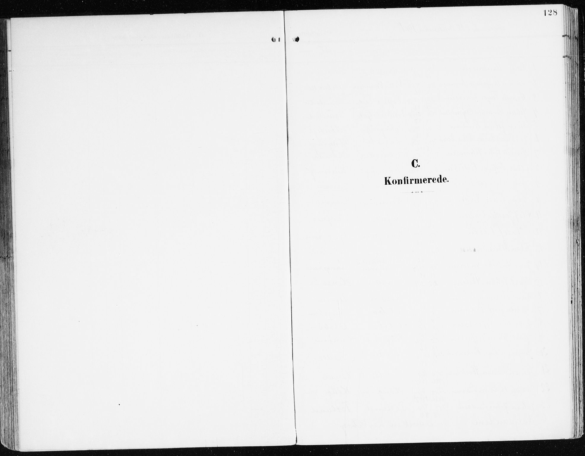 Davik sokneprestembete, SAB/A-79701/H/Haa/Haad/L0002: Parish register (official) no. D 2, 1901-1930, p. 128