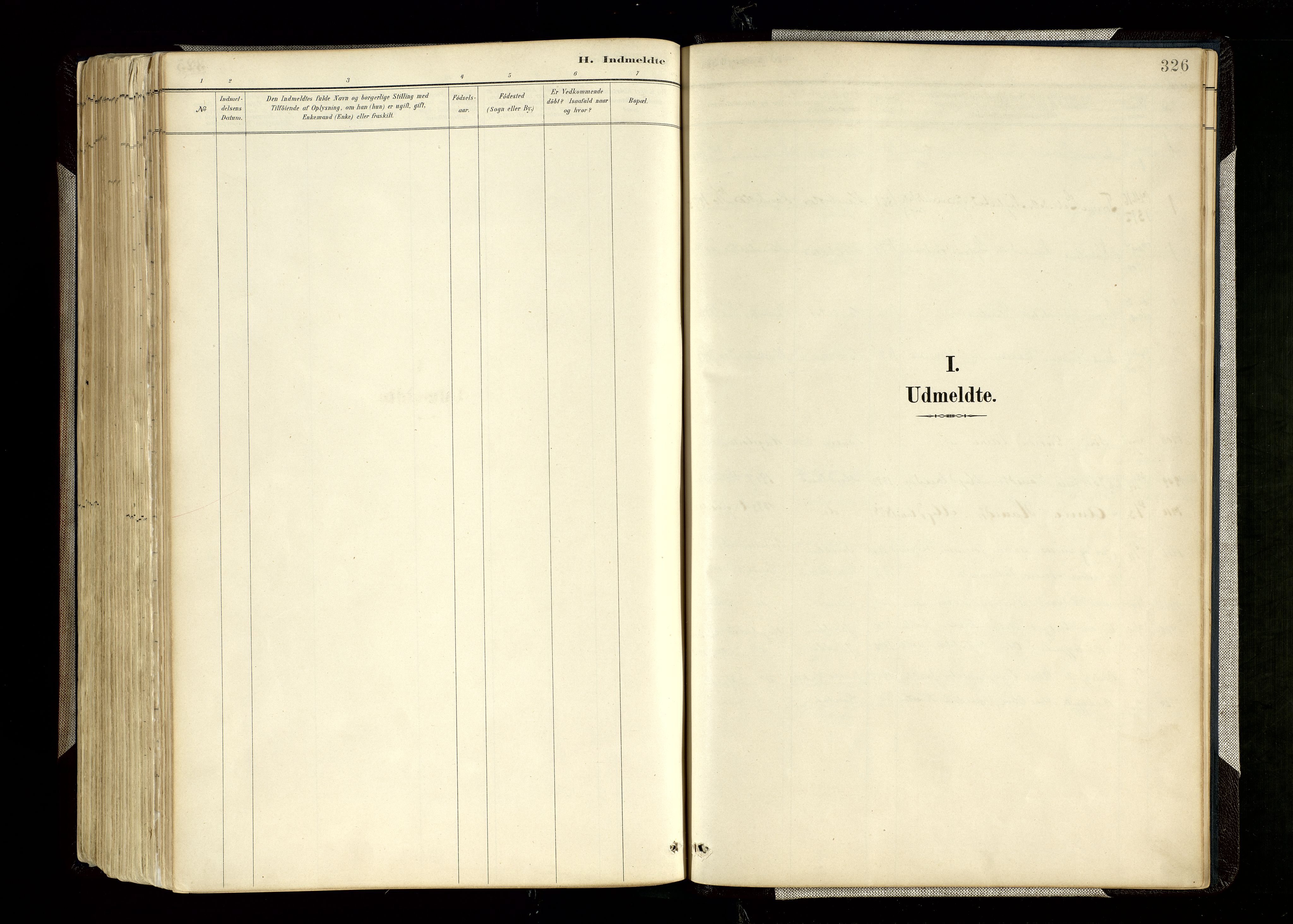 Hægebostad sokneprestkontor, SAK/1111-0024/F/Fa/Faa/L0006: Parish register (official) no. A 6, 1887-1929, p. 326