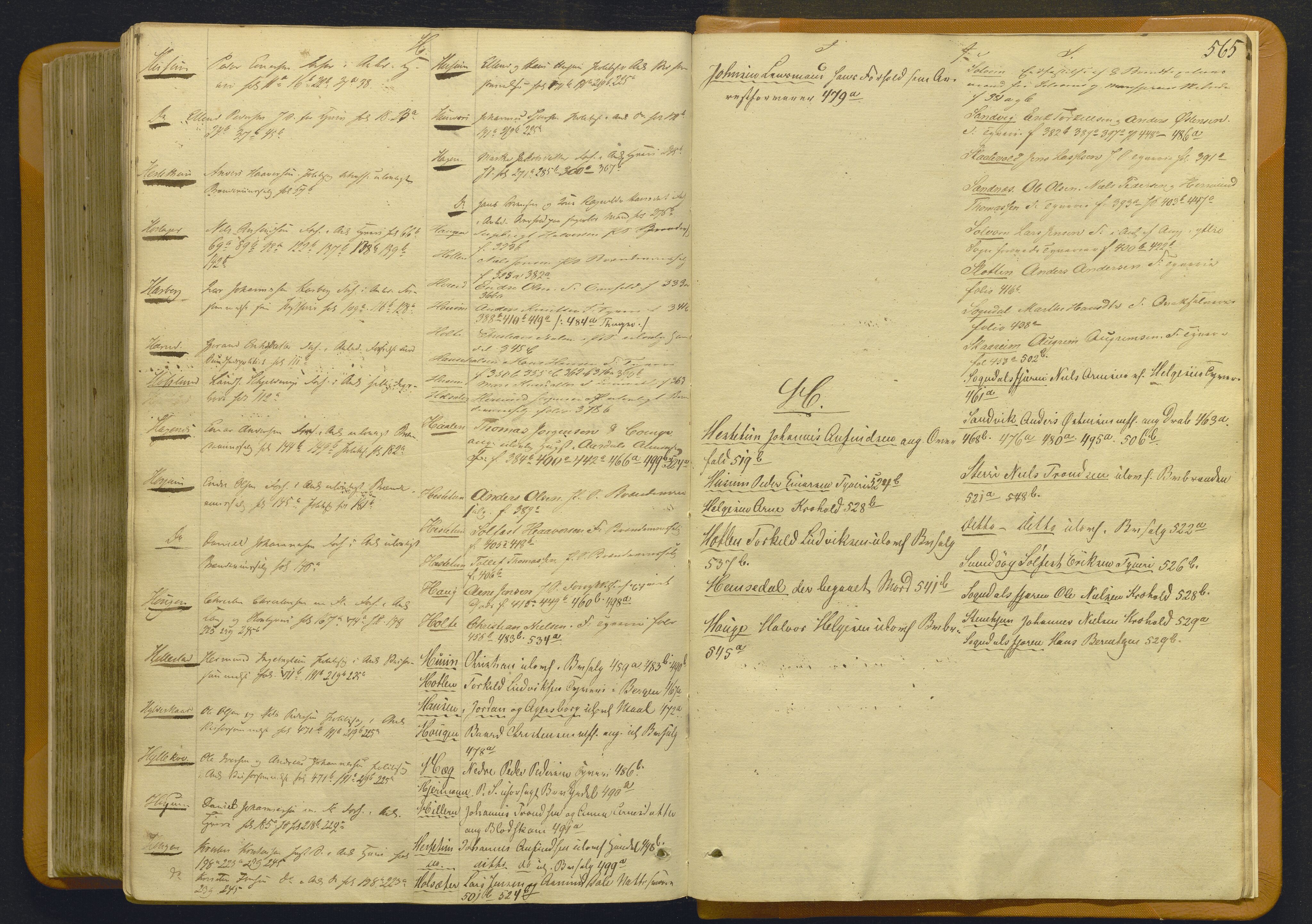 Indre Sogn tingrett, AV/SAB-A-3301/1/F/Fb/Fbc/L0007: Offentlege saker, Ba 7, 1843-1849, p. 564b-565a