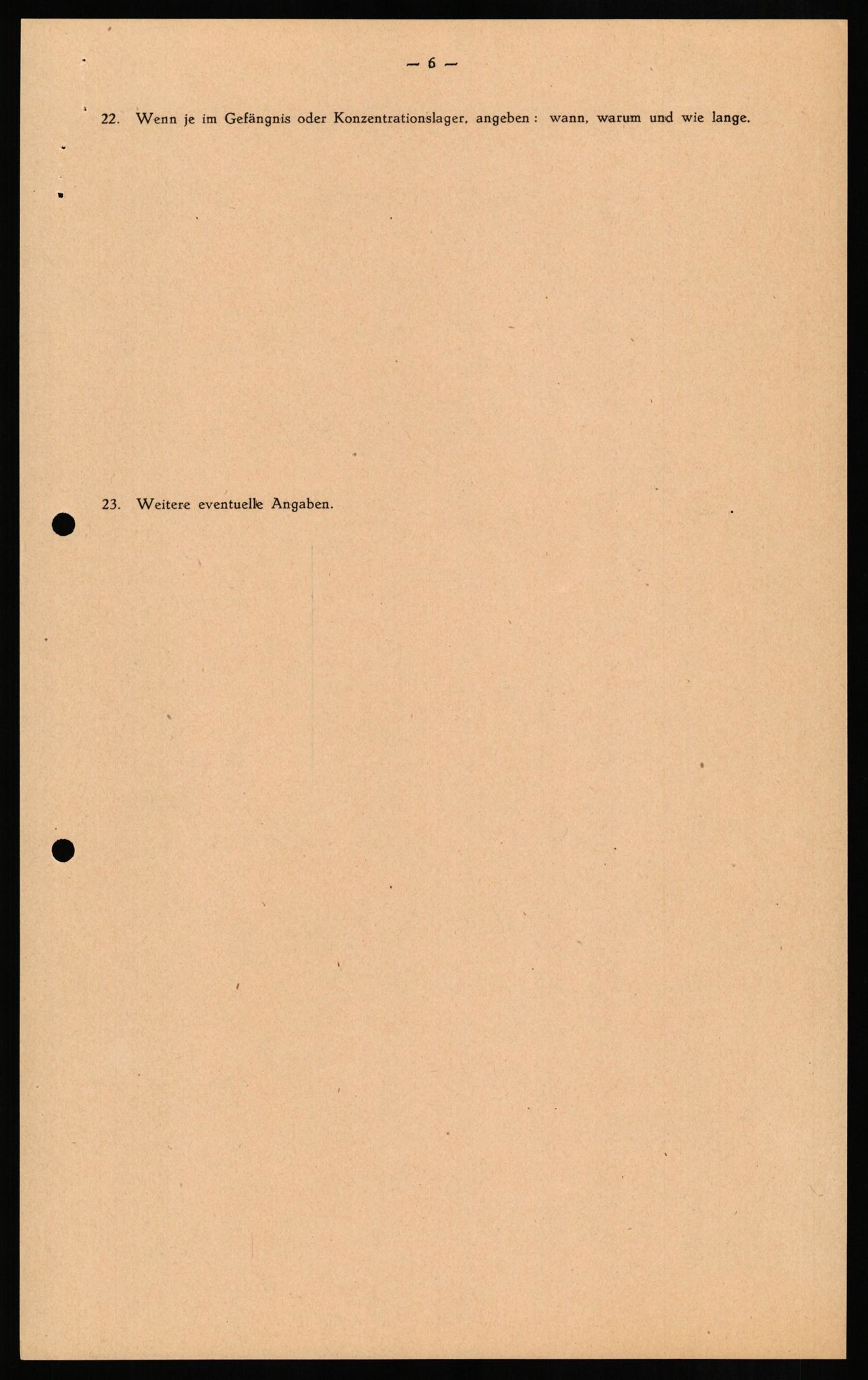 Forsvaret, Forsvarets overkommando II, AV/RA-RAFA-3915/D/Db/L0018: CI Questionaires. Tyske okkupasjonsstyrker i Norge. Tyskere., 1945-1946, p. 31