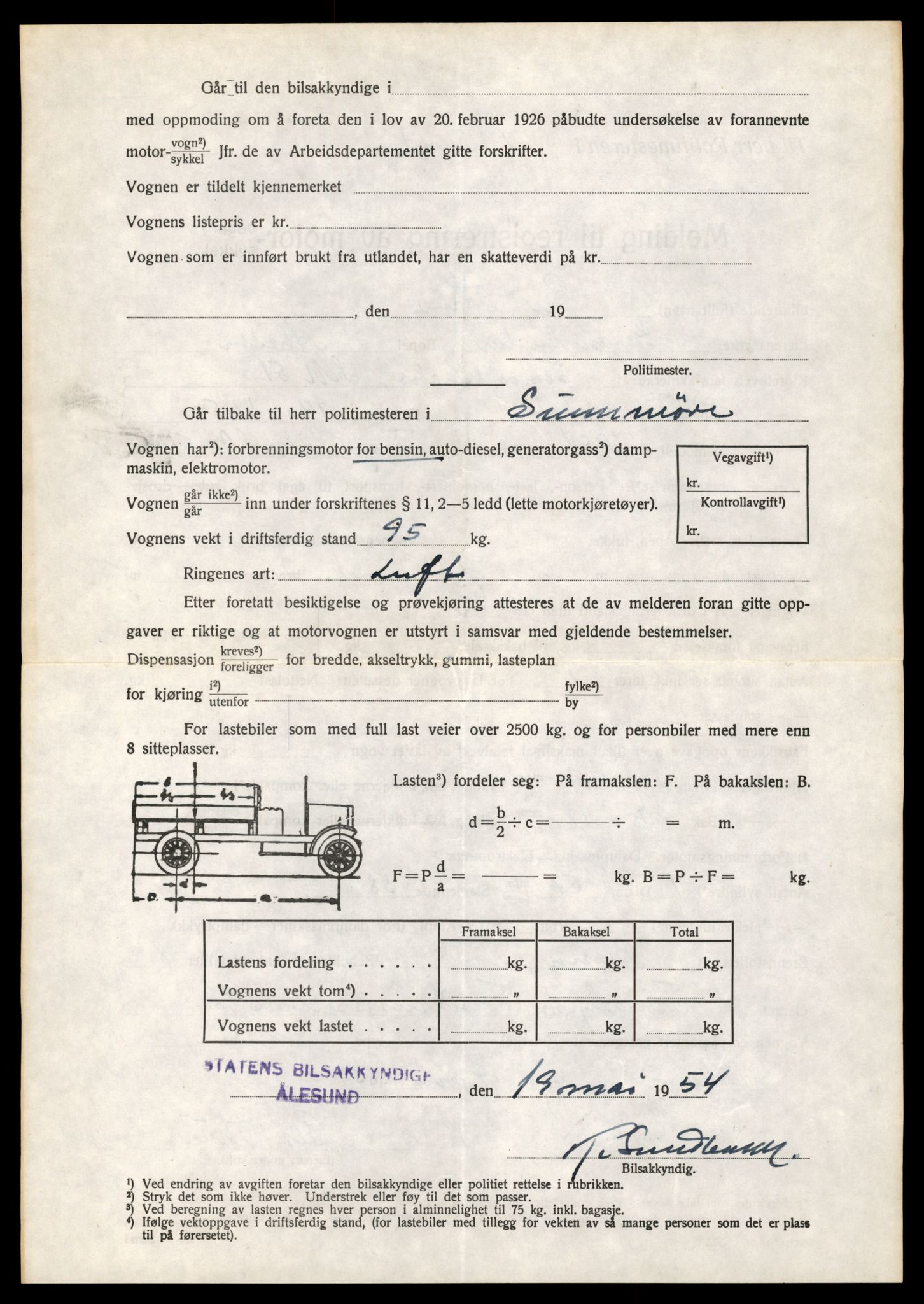 Møre og Romsdal vegkontor - Ålesund trafikkstasjon, AV/SAT-A-4099/F/Fe/L0037: Registreringskort for kjøretøy T 13031 - T 13179, 1927-1998, p. 2336