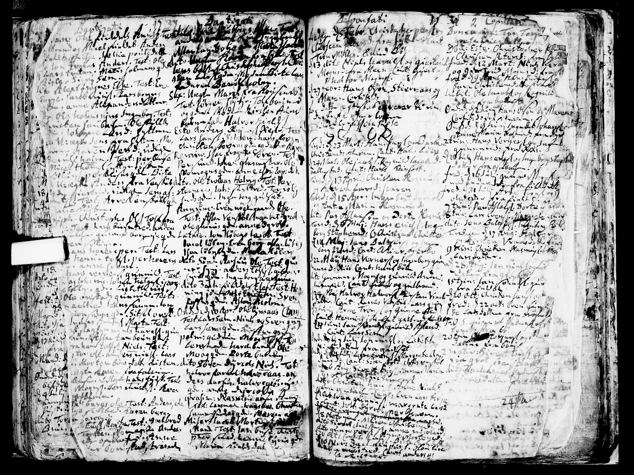 Gjerpen kirkebøker, SAKO/A-265/F/Fa/L0001: Parish register (official) no. I 1, 1681-1746