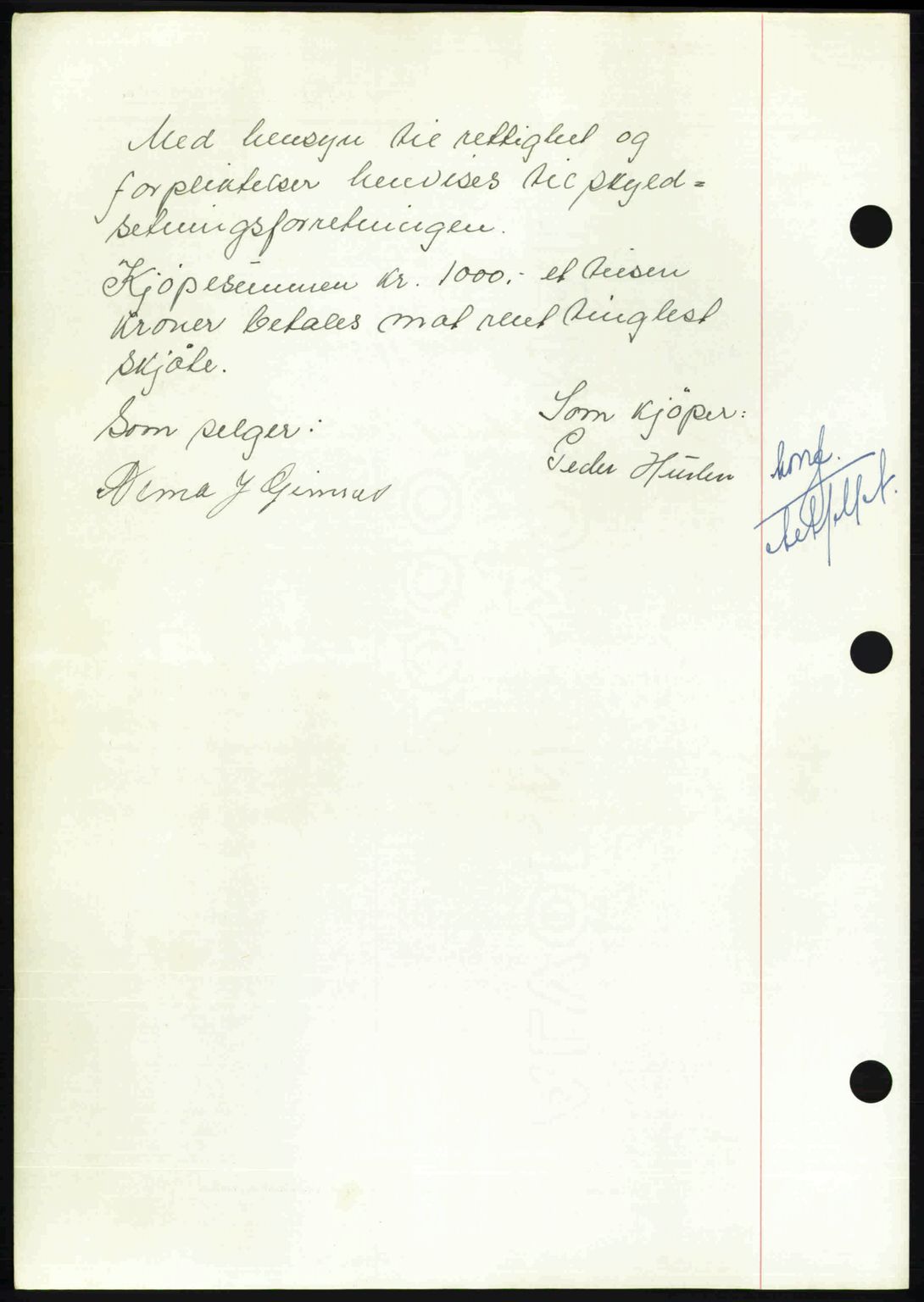 Nordmøre sorenskriveri, AV/SAT-A-4132/1/2/2Ca: Mortgage book no. A112, 1949-1949, Diary no: : 2254/1949