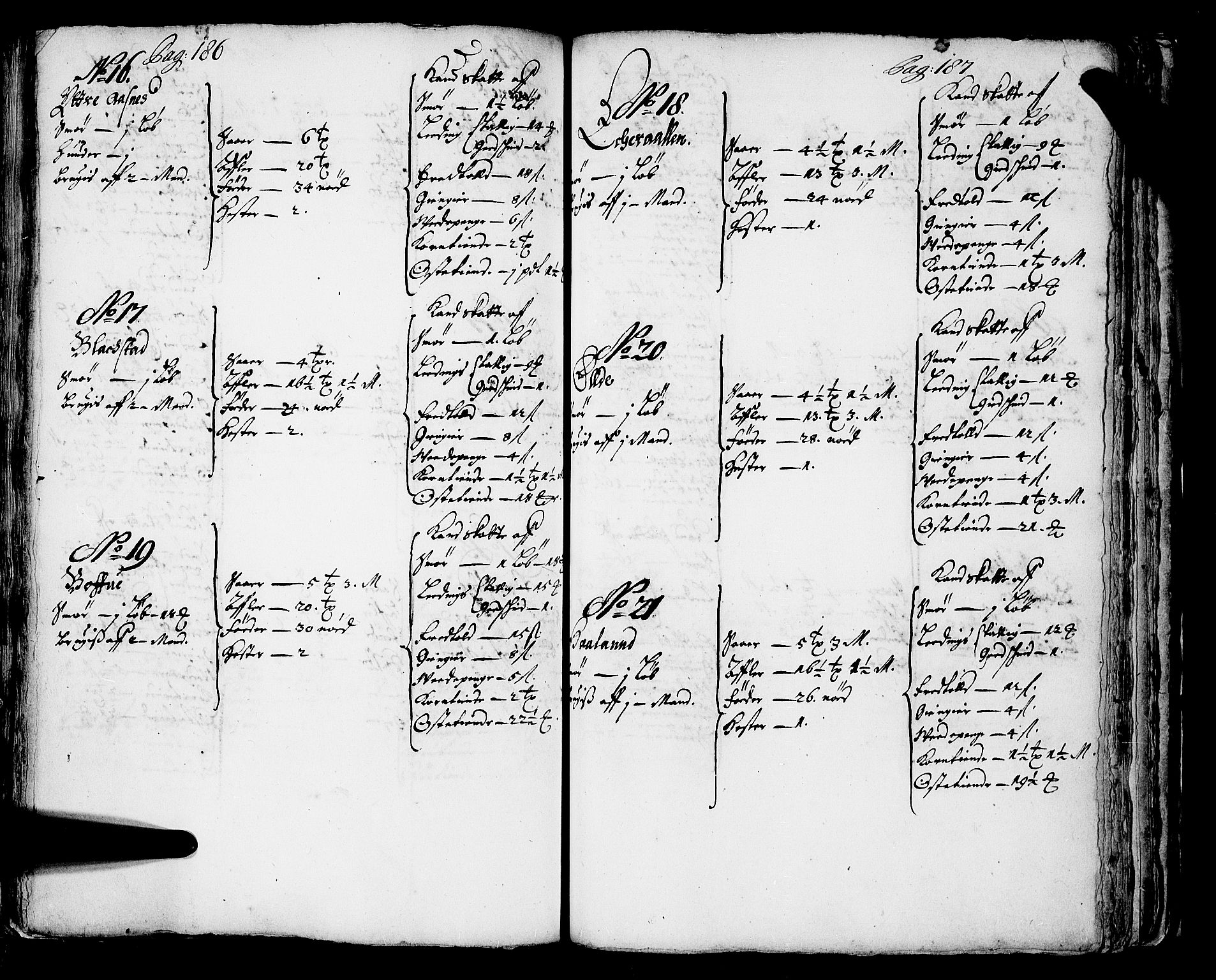 Rentekammeret inntil 1814, Realistisk ordnet avdeling, RA/EA-4070/N/Nb/Nba/L0043: Sunnfjord fogderi, 1667, p. 186-187