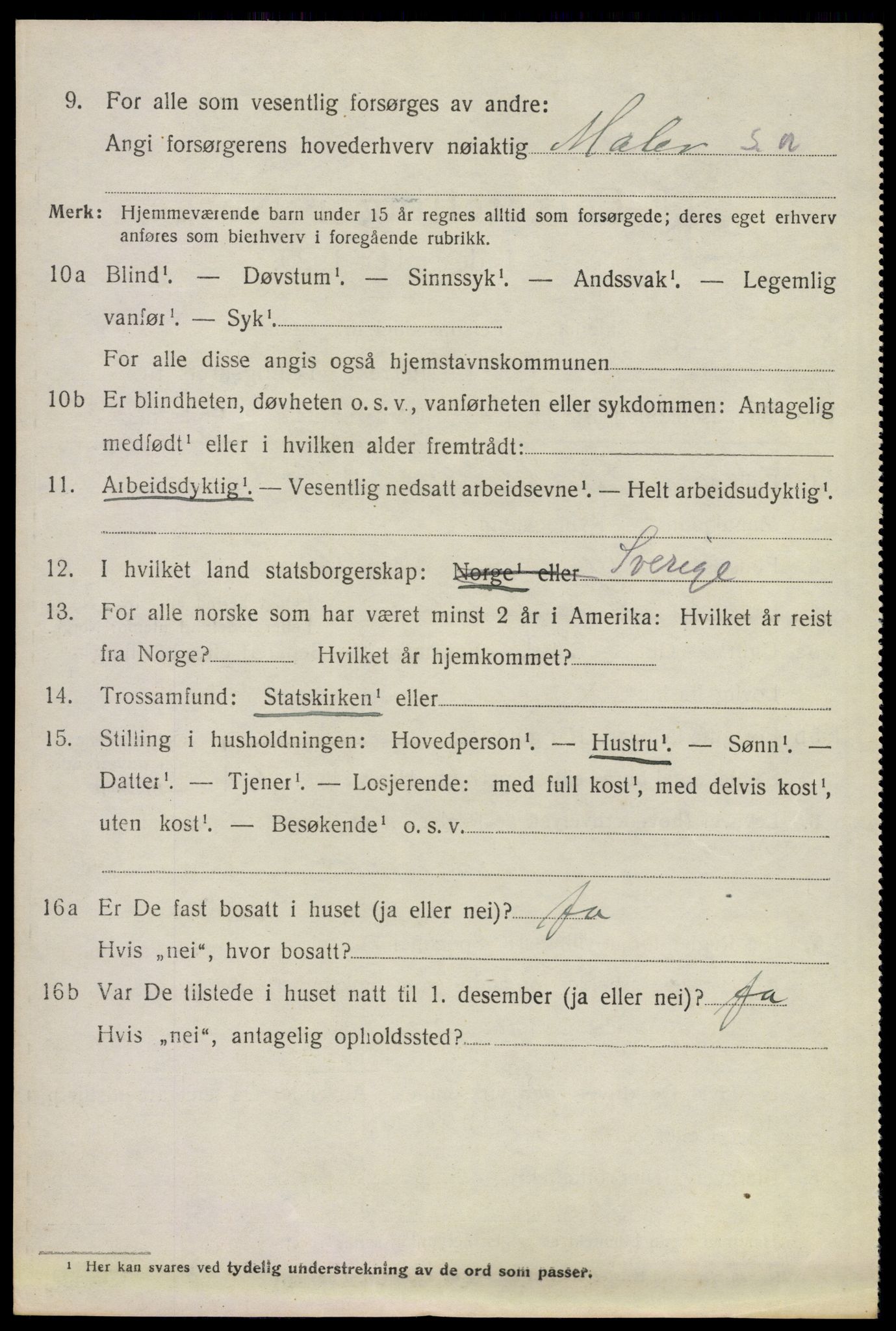 SAO, 1920 census for Blaker, 1920, p. 2028