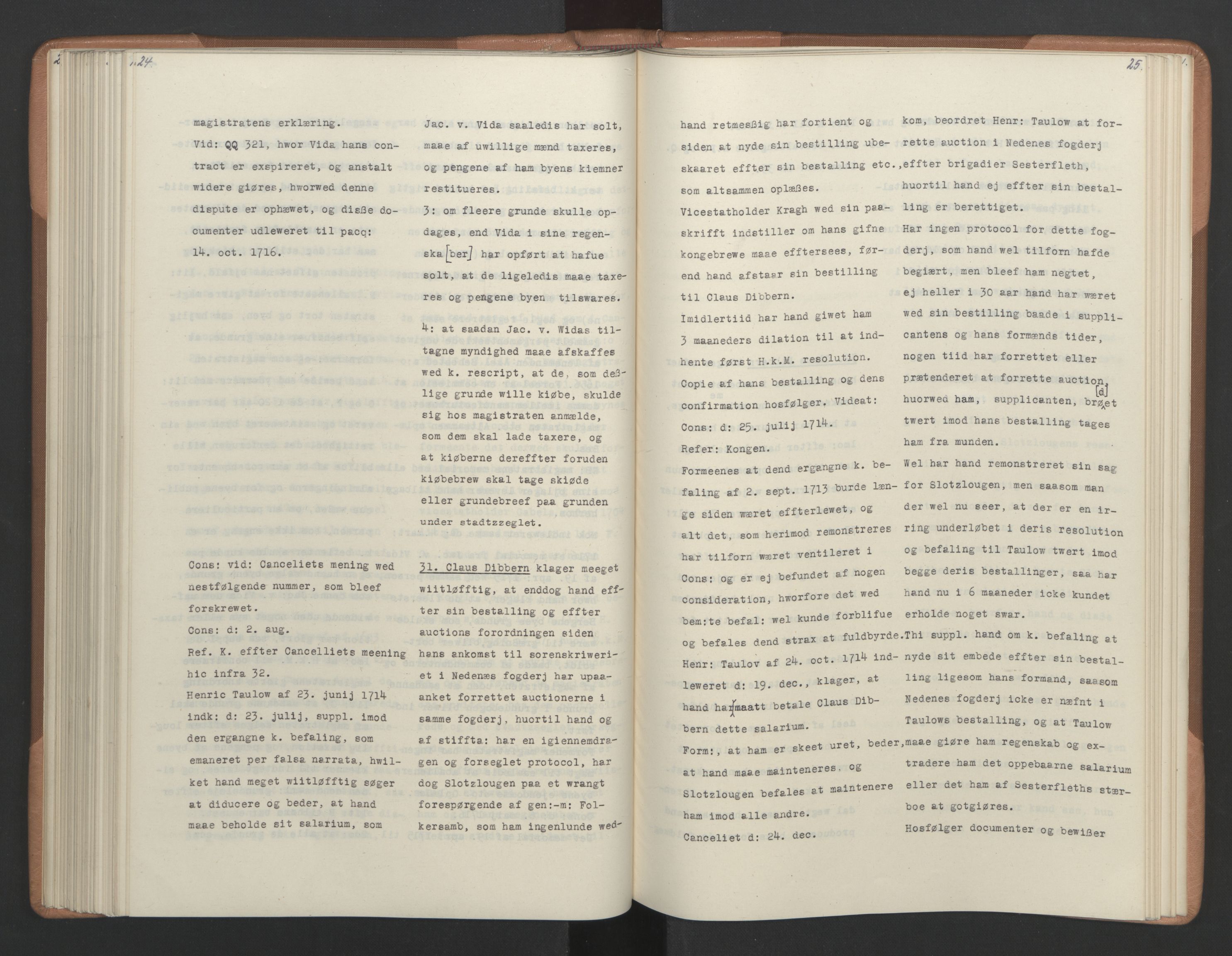 Avskriftsamlingen, AV/RA-EA-4022/F/Fa/L0079: Supplikker, 1712-1713, p. 176