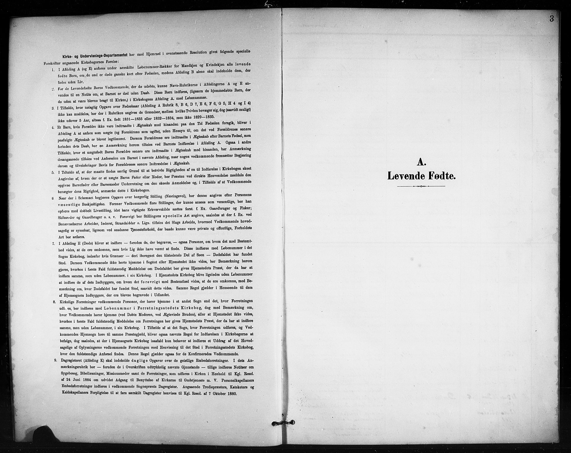 Torvastad sokneprestkontor, SAST/A -101857/H/Ha/Hab/L0008: Parish register (copy) no. B 8, 1901-1924, p. 3
