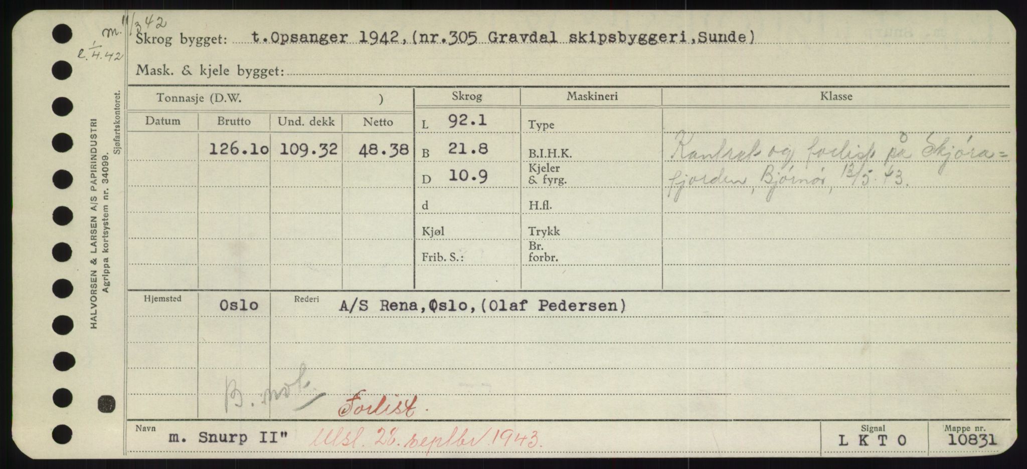 Sjøfartsdirektoratet med forløpere, Skipsmålingen, RA/S-1627/H/Hd/L0035: Fartøy, Sma-Spu, p. 71