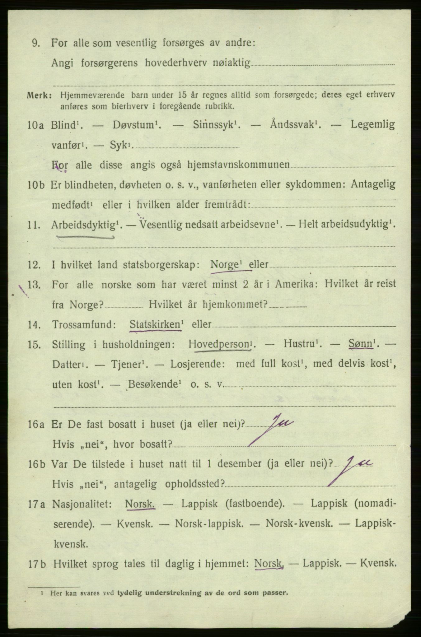 SATØ, 1920 census for Måsøy, 1920, p. 2341