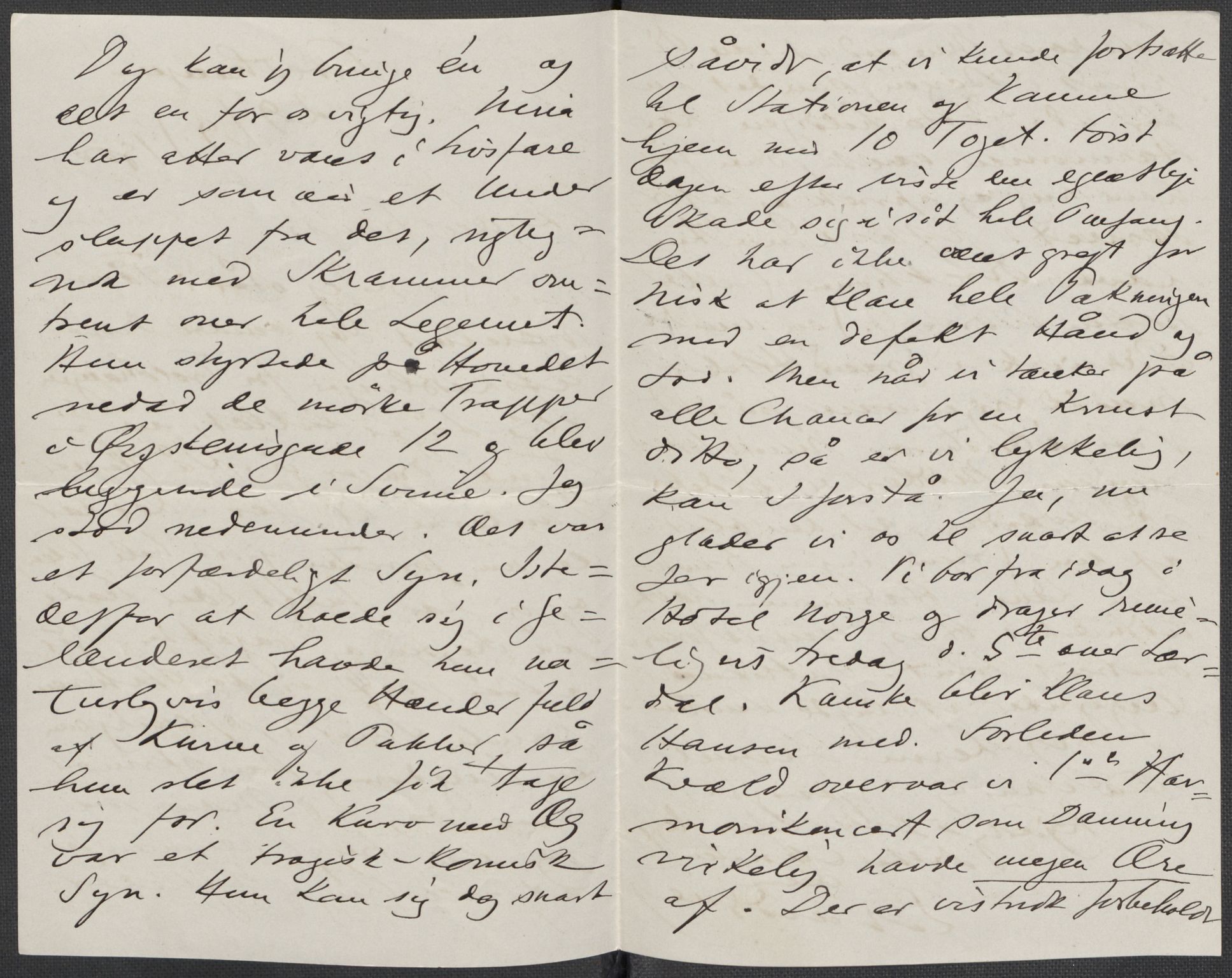 Beyer, Frants, AV/RA-PA-0132/F/L0001: Brev fra Edvard Grieg til Frantz Beyer og "En del optegnelser som kan tjene til kommentar til brevene" av Marie Beyer, 1872-1907, p. 596