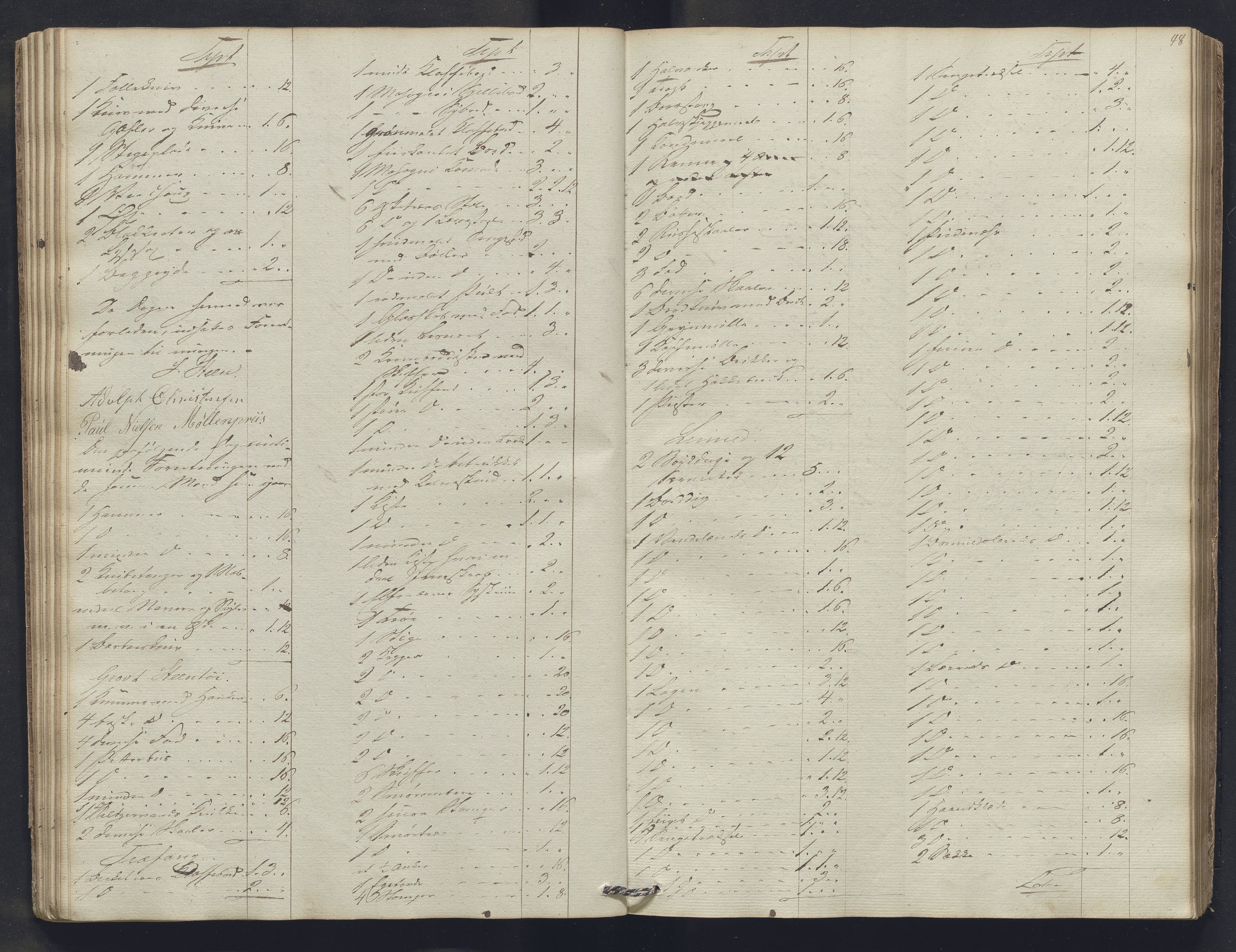 Nordhordland sorenskrivar, SAB/A-2901/1/H/Hb/L0024: Registreringsprotokollar, 1846-1852, p. 48