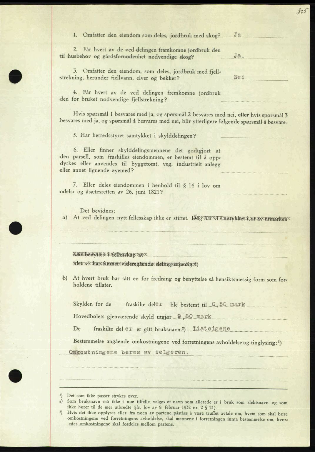 Nordmøre sorenskriveri, AV/SAT-A-4132/1/2/2Ca: Mortgage book no. A109, 1948-1948, Diary no: : 2582/1948