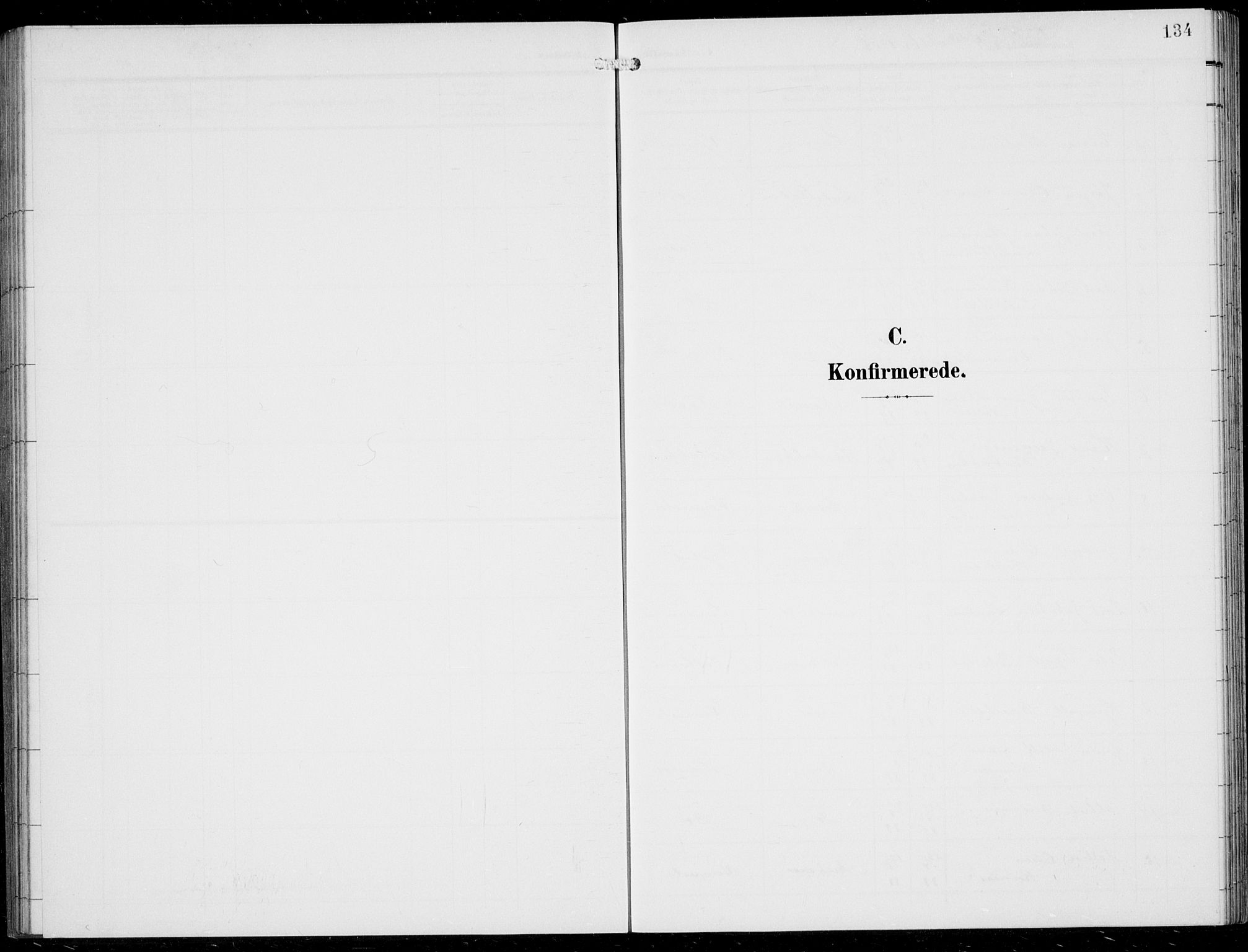 Vennesla sokneprestkontor, AV/SAK-1111-0045/Fb/Fbb/L0005: Parish register (copy) no. B 5, 1903-1913, p. 134