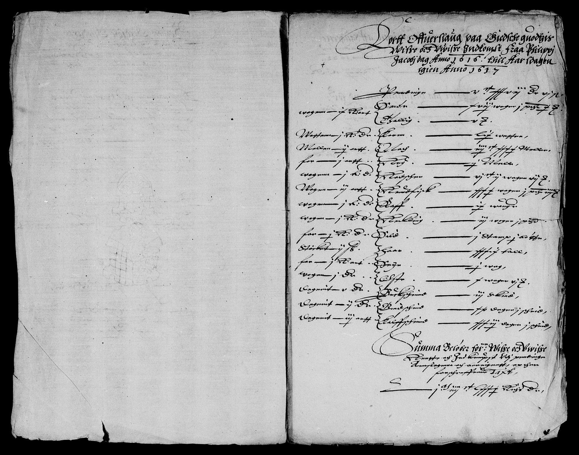 Rentekammeret inntil 1814, Reviderte regnskaper, Lensregnskaper, AV/RA-EA-5023/R/Rb/Rbv/L0001: Utstein kloster og Allehelgen kirke gods, Lyse kloster len, Munkeliv kloster og St. Hans kirke gods, Apostelgodset og Giske len, 1591-1657