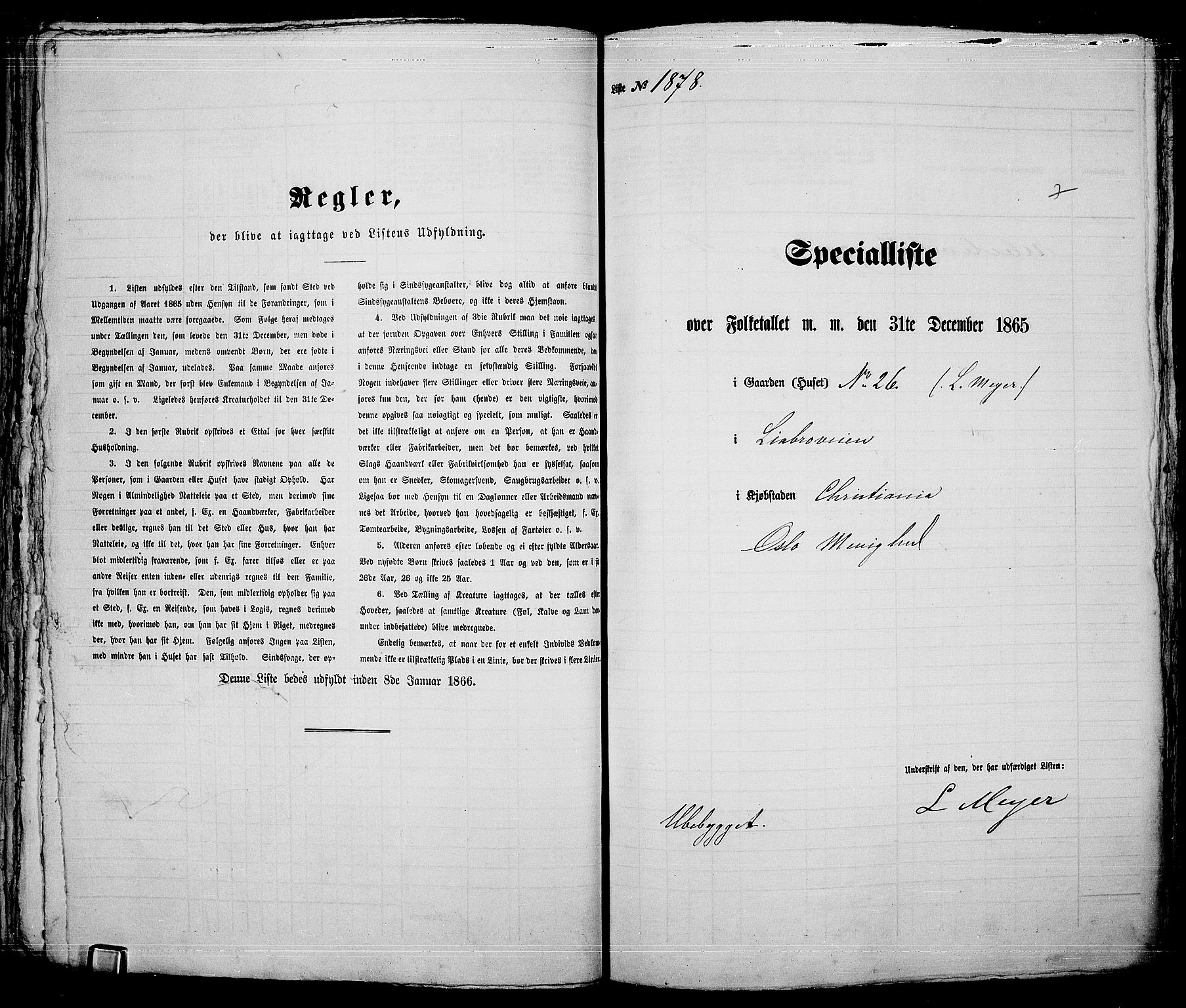 RA, 1865 census for Kristiania, 1865, p. 4206