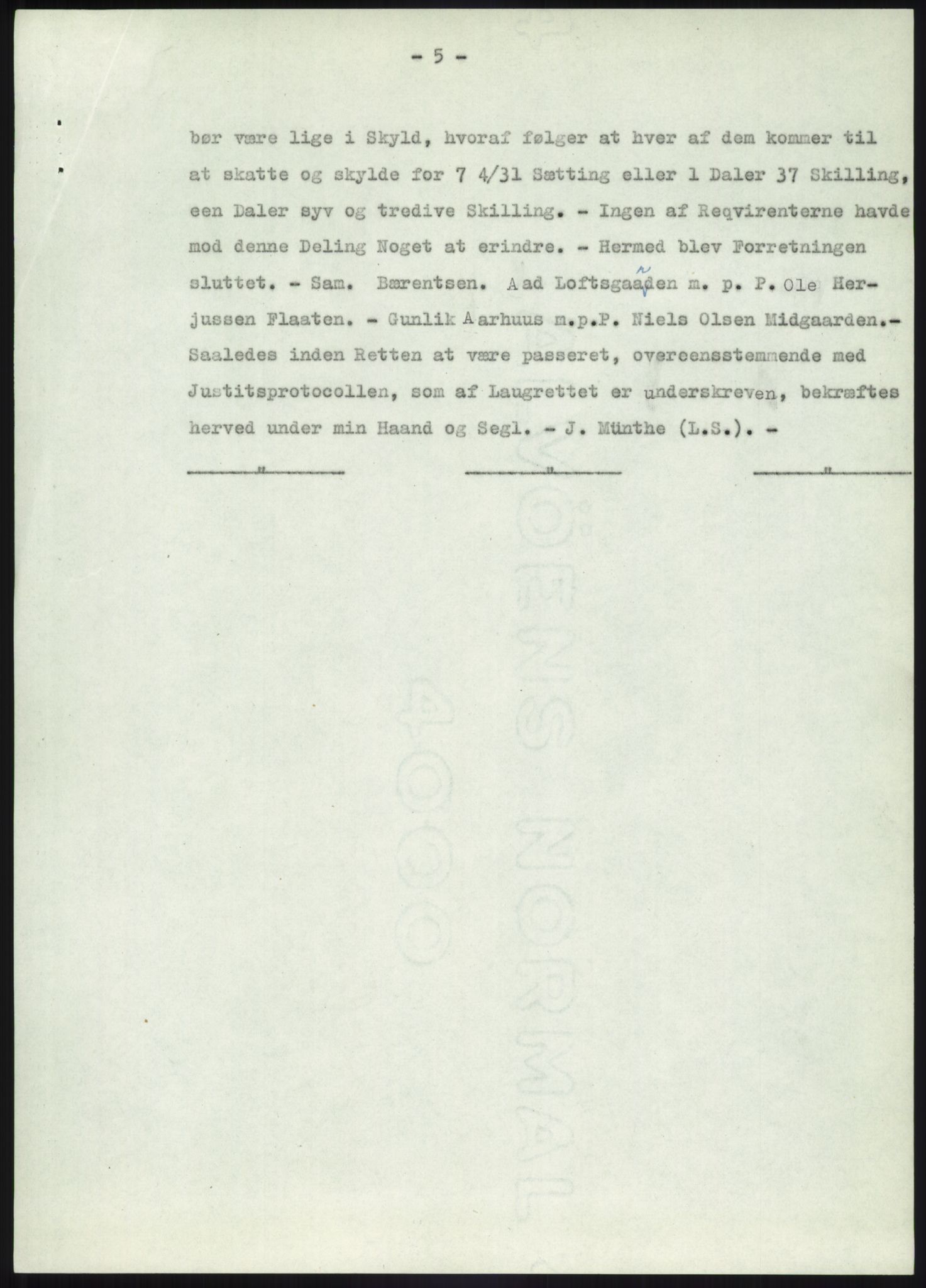 Statsarkivet i Kongsberg, SAKO/A-0001, 1944-1954, p. 289
