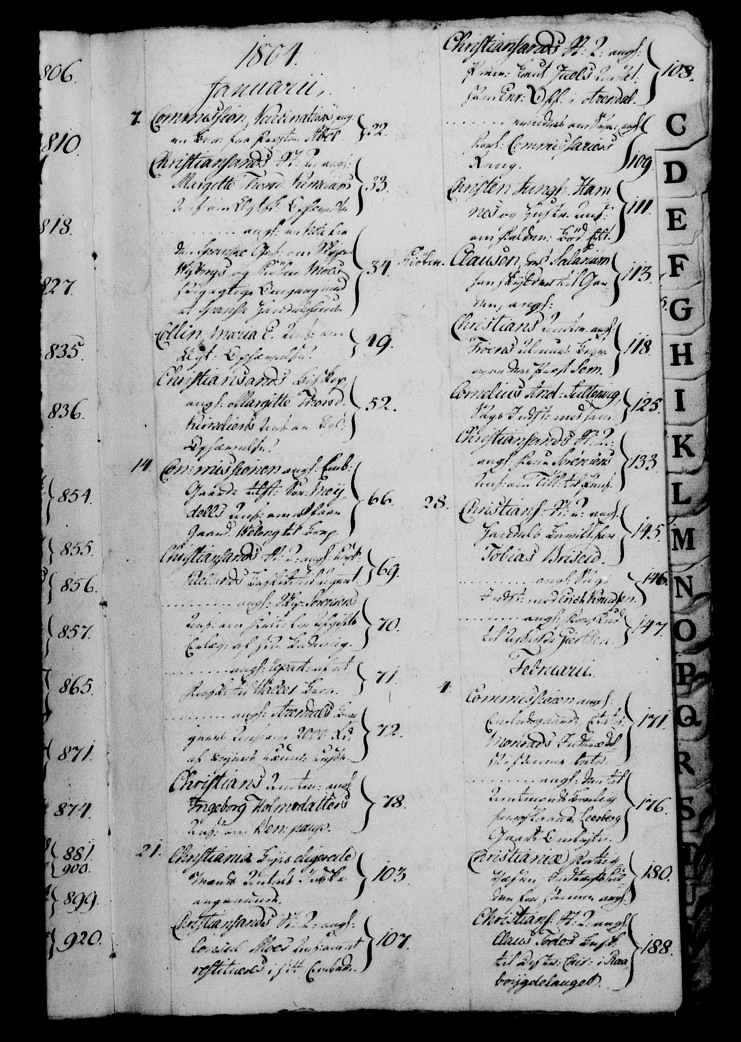 Danske Kanselli 1800-1814, AV/RA-EA-3024/H/Hg/Hga/Hgaa/L0009: Brevbok, 1804