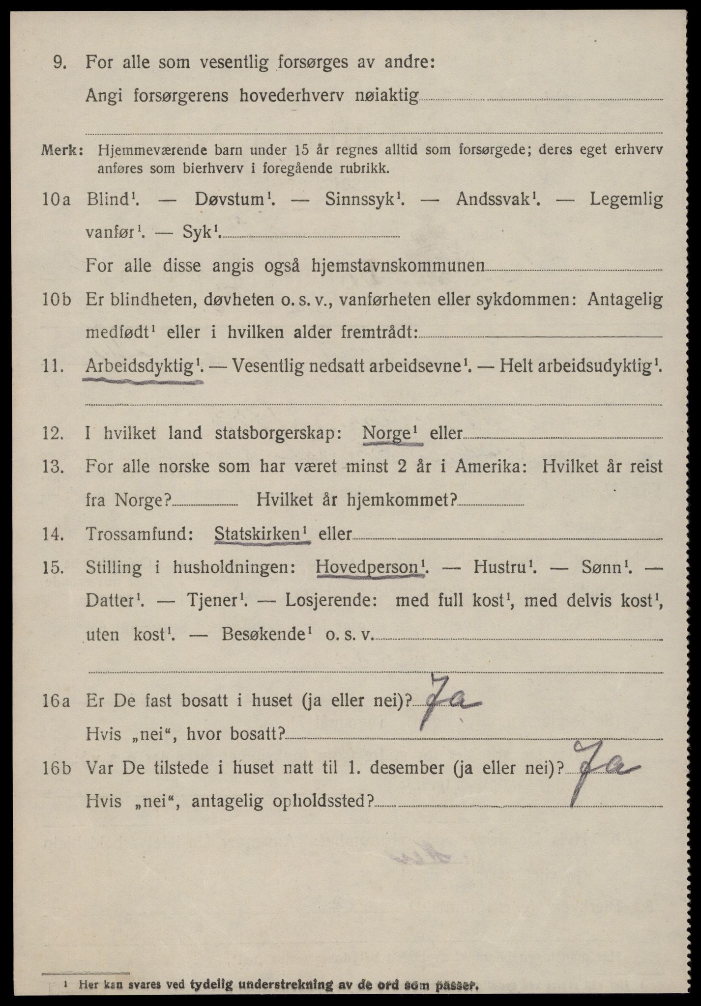 SAT, 1920 census for Stordal, 1920, p. 1793