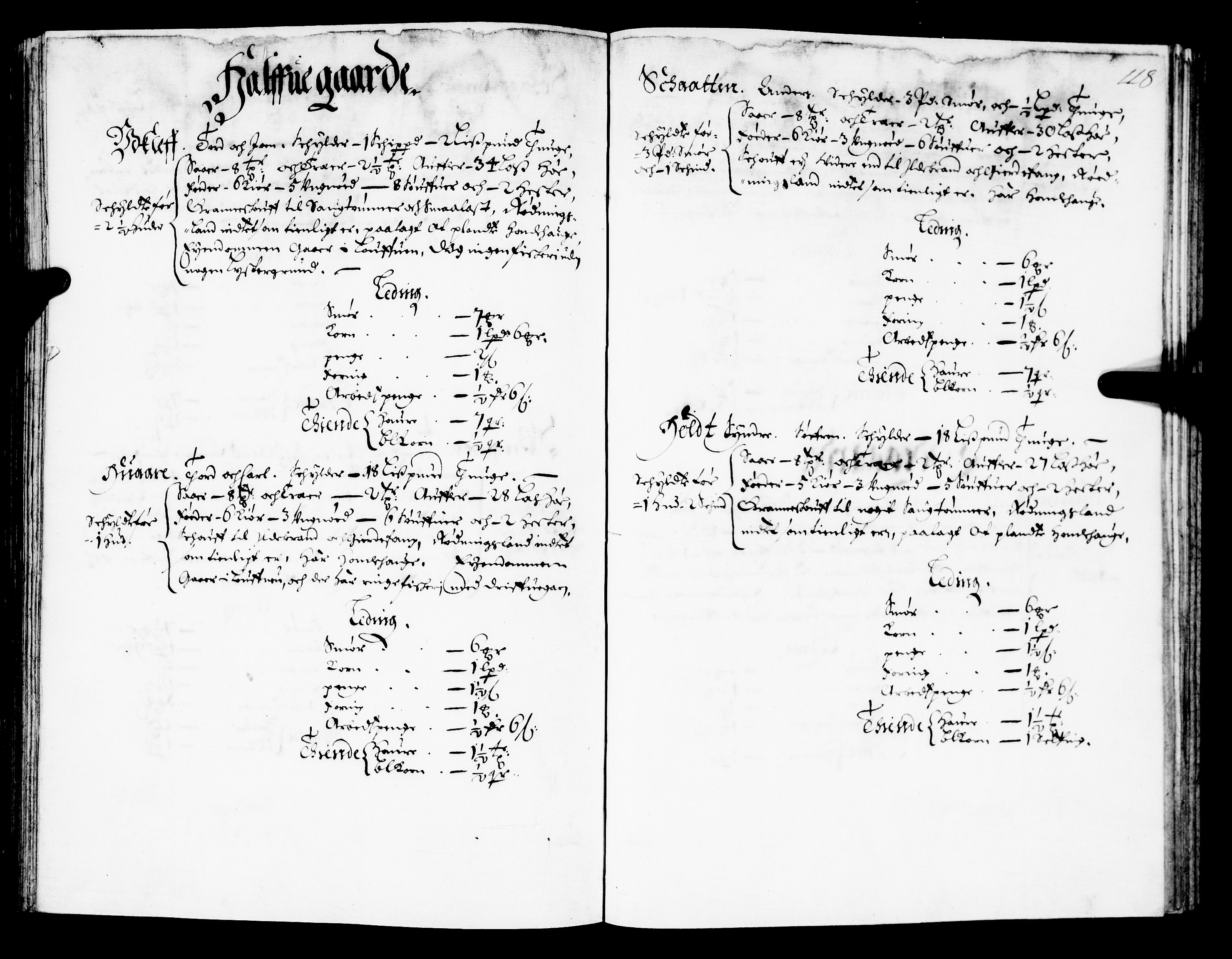 Rentekammeret inntil 1814, Realistisk ordnet avdeling, AV/RA-EA-4070/N/Nb/Nba/L0021: Brunla len, 1667, p. 117b-118a