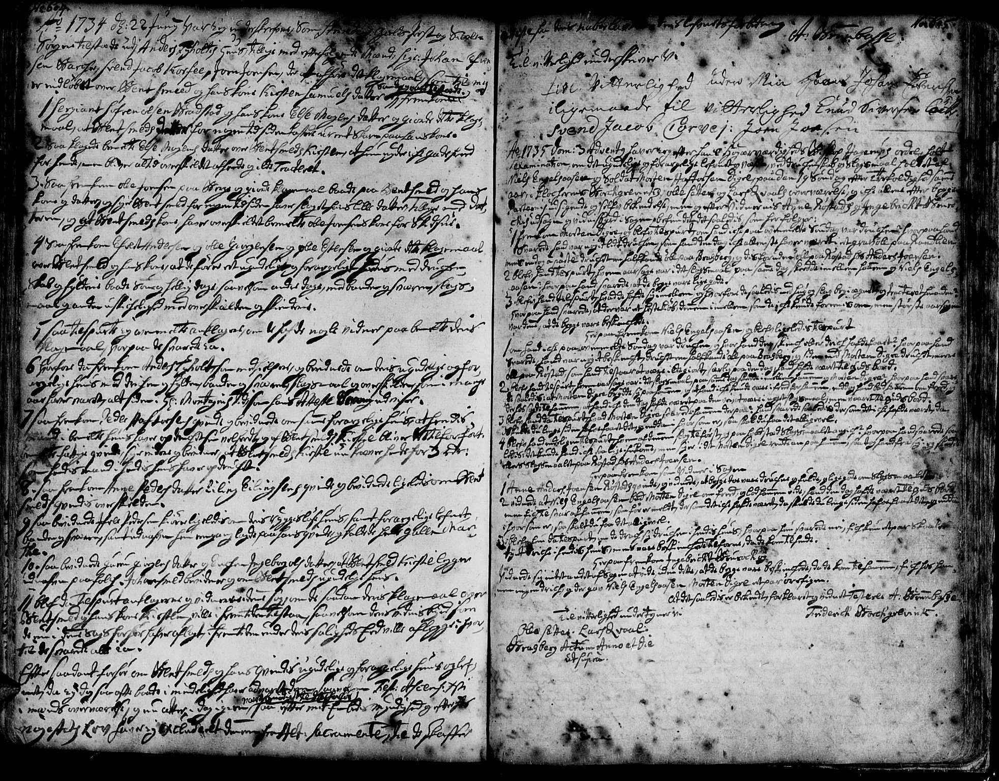 Ministerialprotokoller, klokkerbøker og fødselsregistre - Sør-Trøndelag, SAT/A-1456/606/L0275: Parish register (official) no. 606A01 /1, 1727-1780, p. 604-605