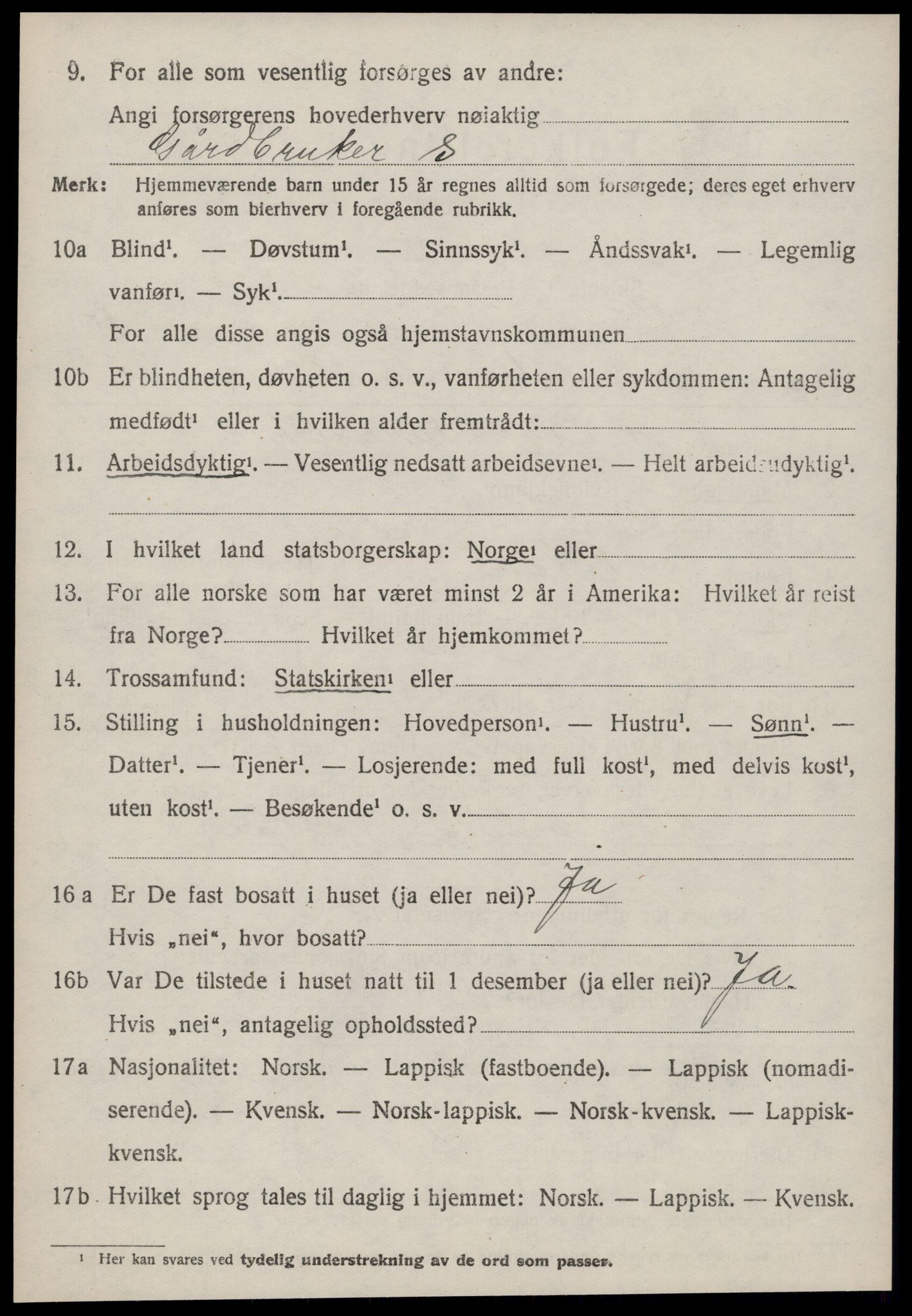 SAT, 1920 census for Rissa, 1920, p. 6692