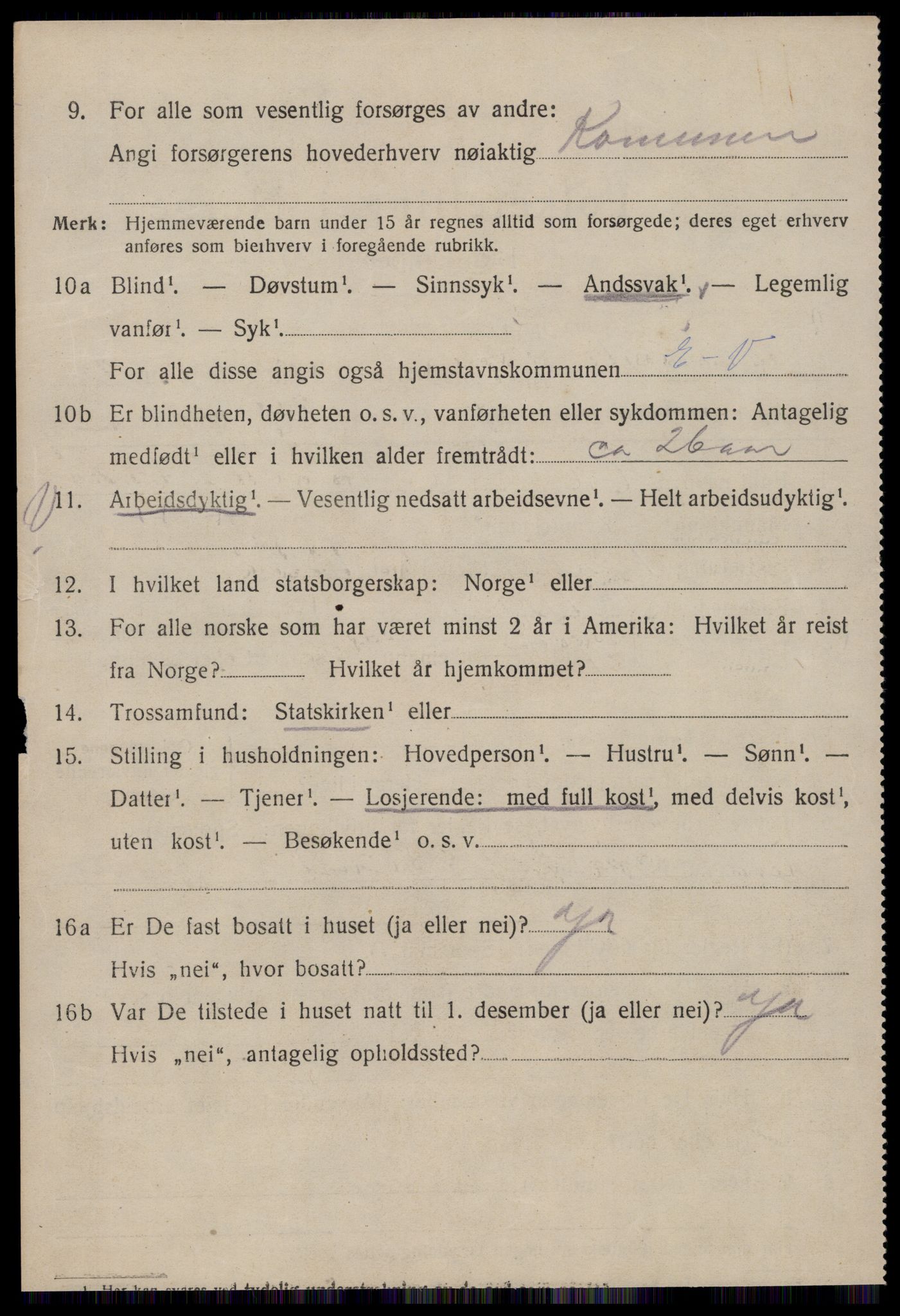 SAT, 1920 census for Eresfjord og Vistdal, 1920, p. 1652