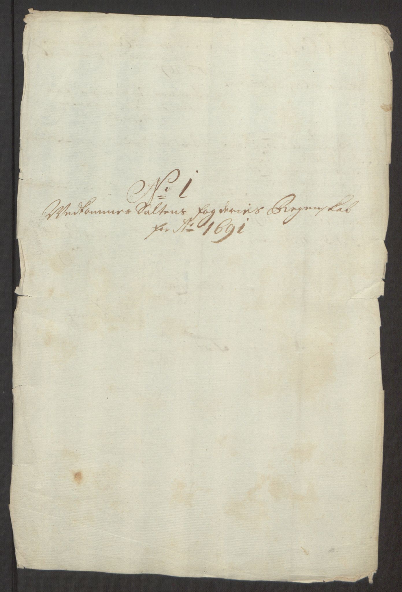 Rentekammeret inntil 1814, Reviderte regnskaper, Fogderegnskap, AV/RA-EA-4092/R66/L4577: Fogderegnskap Salten, 1691-1693, p. 112