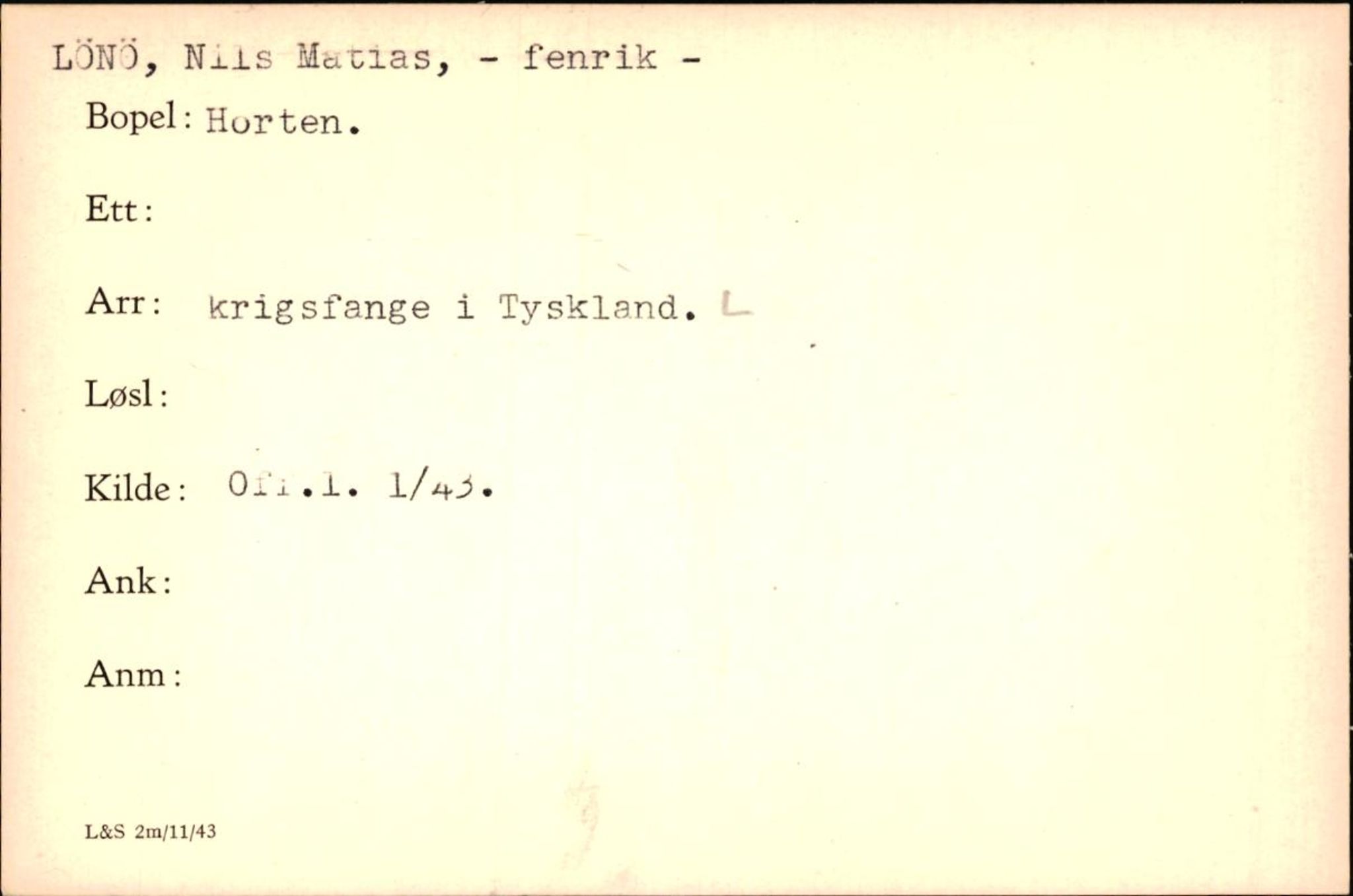 Forsvaret, Forsvarets krigshistoriske avdeling, RA/RAFA-2017/Y/Yf/L0200: II-C-11-2102  -  Norske krigsfanger i Tyskland, 1940-1945, p. 681