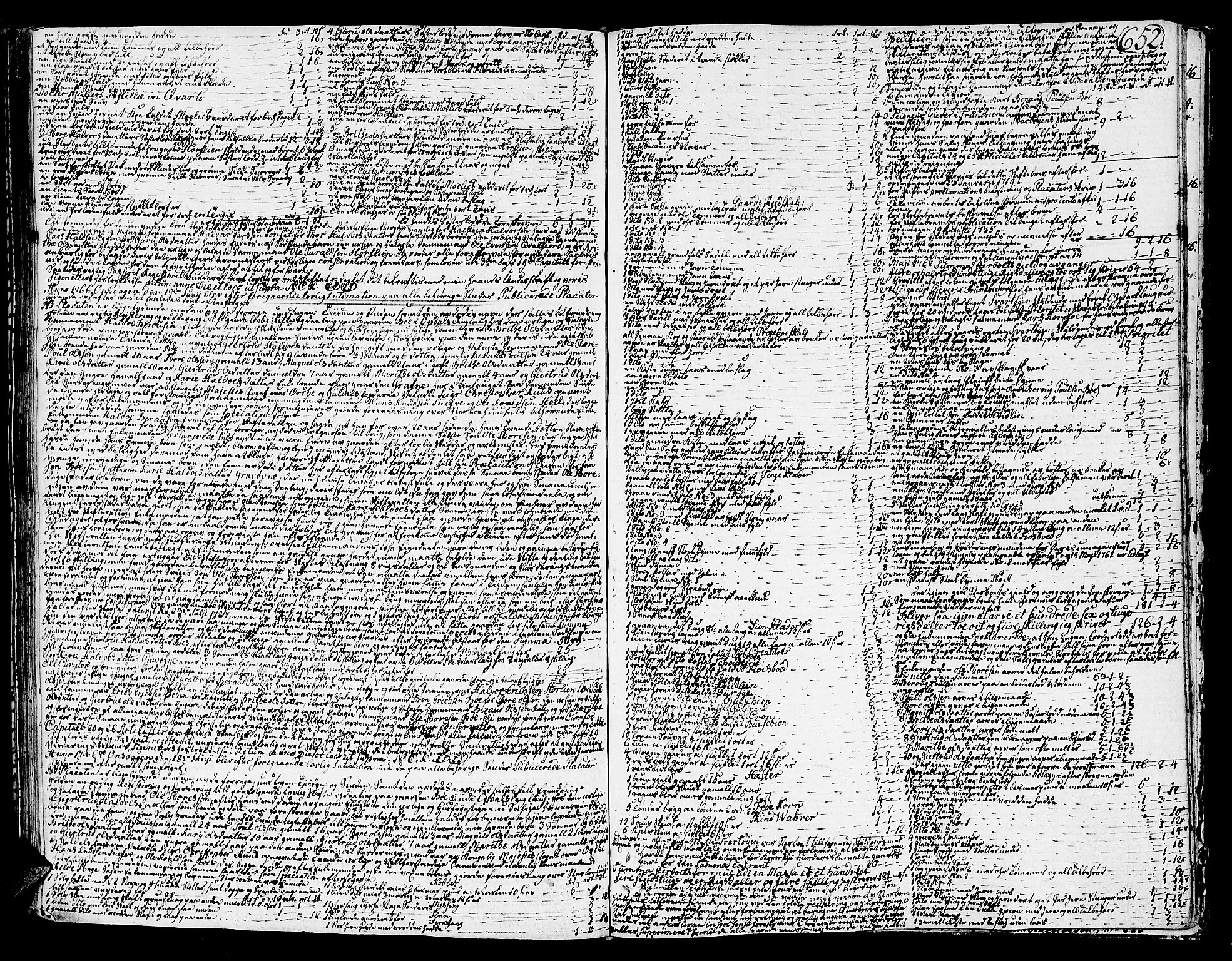 Orkdal sorenskriveri, SAT/A-4169/1/3/3Aa/L0006: Skifteprotokoller, 1756-1766, p. 651b-652a