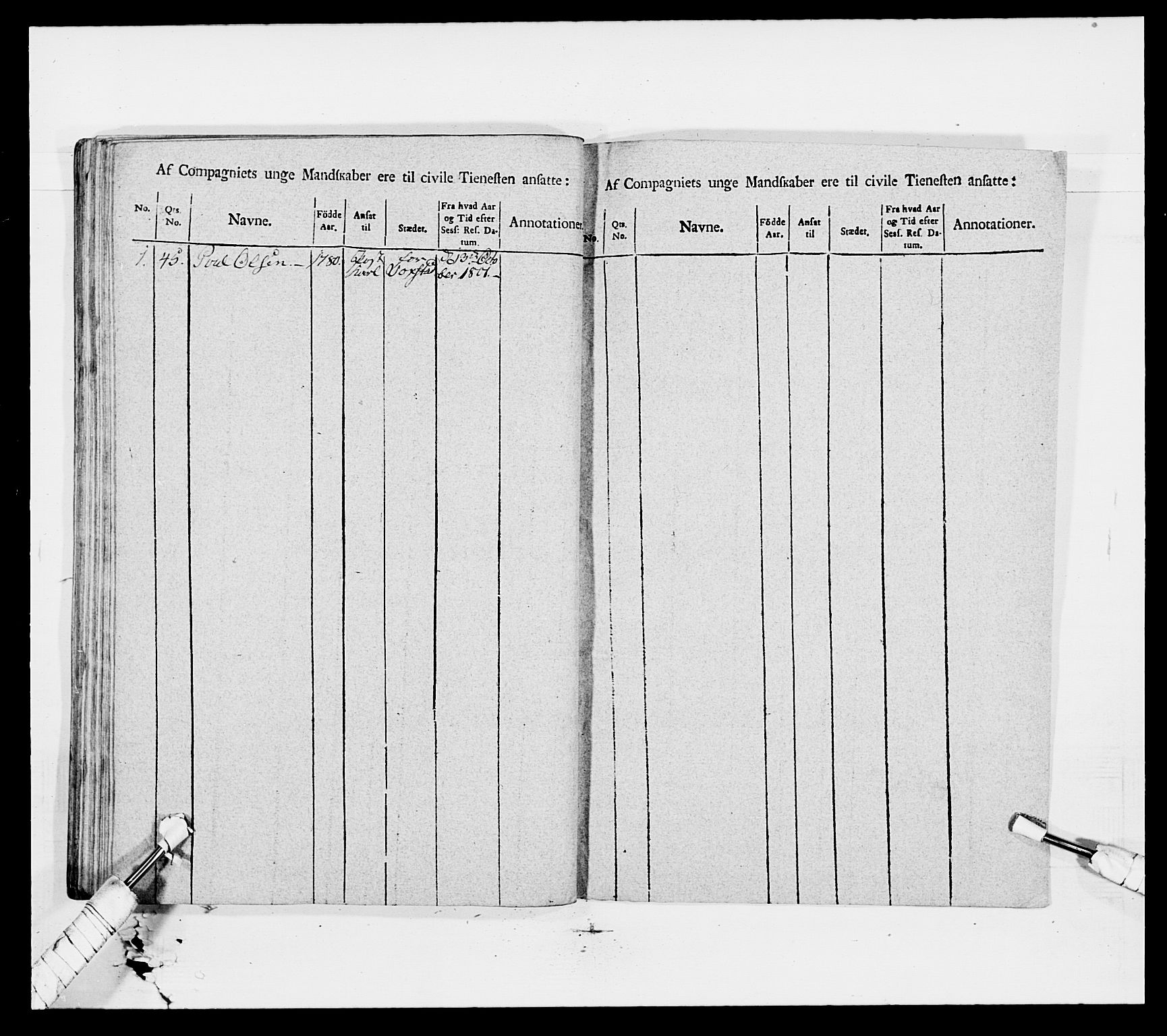 Generalitets- og kommissariatskollegiet, Det kongelige norske kommissariatskollegium, AV/RA-EA-5420/E/Eh/L0007: Akershusiske dragonregiment, 1800-1804, p. 633