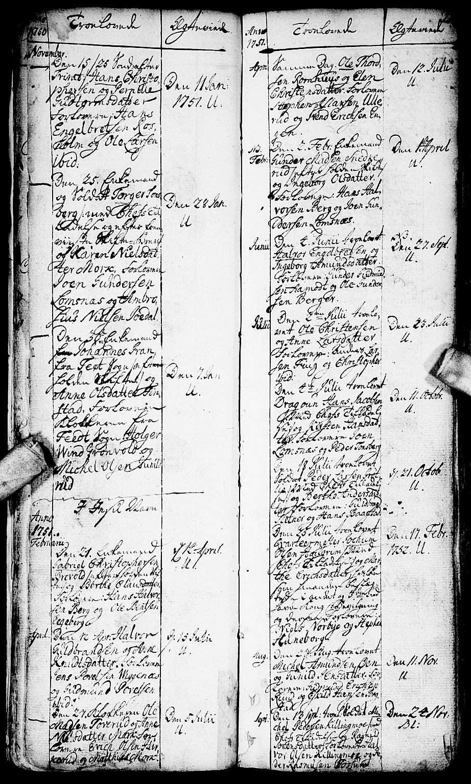 Aurskog prestekontor Kirkebøker, SAO/A-10304a/F/Fa/L0002: Parish register (official) no. I 2, 1735-1766, p. 25