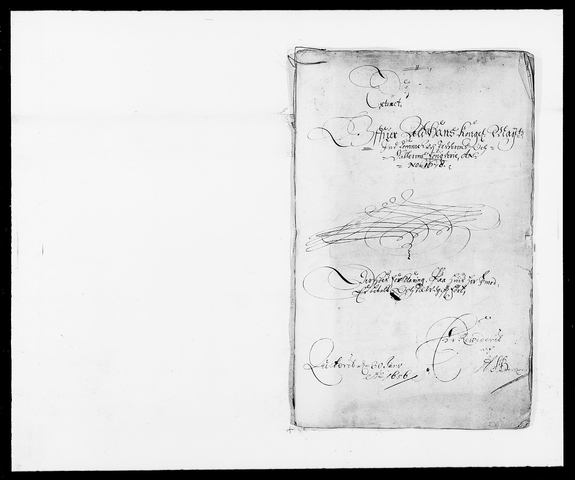 Rentekammeret inntil 1814, Reviderte regnskaper, Fogderegnskap, RA/EA-4092/R46/L2718: Fogderegnskap Jæren og Dalane, 1678, p. 1