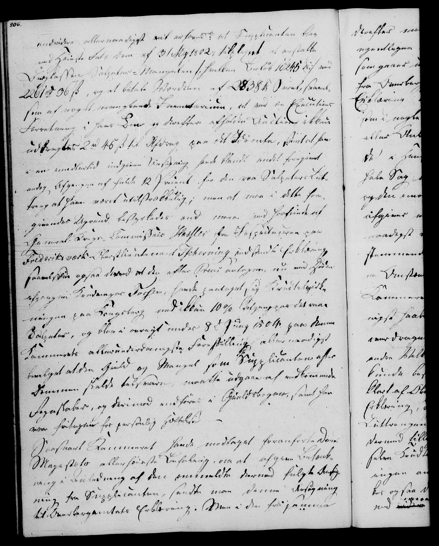 Rentekammeret, Renteskriverkontorene, AV/RA-EA-3115/M/Mg/Mga/L0001: Ekspedisjonsprotokoll med register (merket RK 54.18), 1791-1814, p. 206