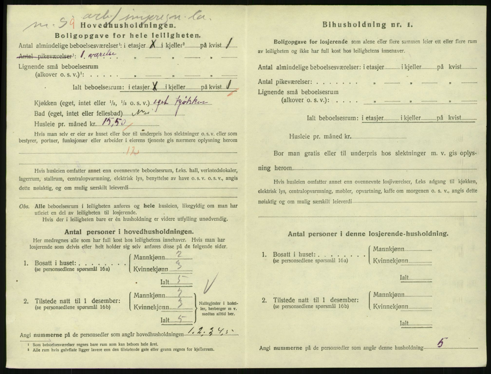 SAKO, 1920 census for Larvik, 1920, p. 7389