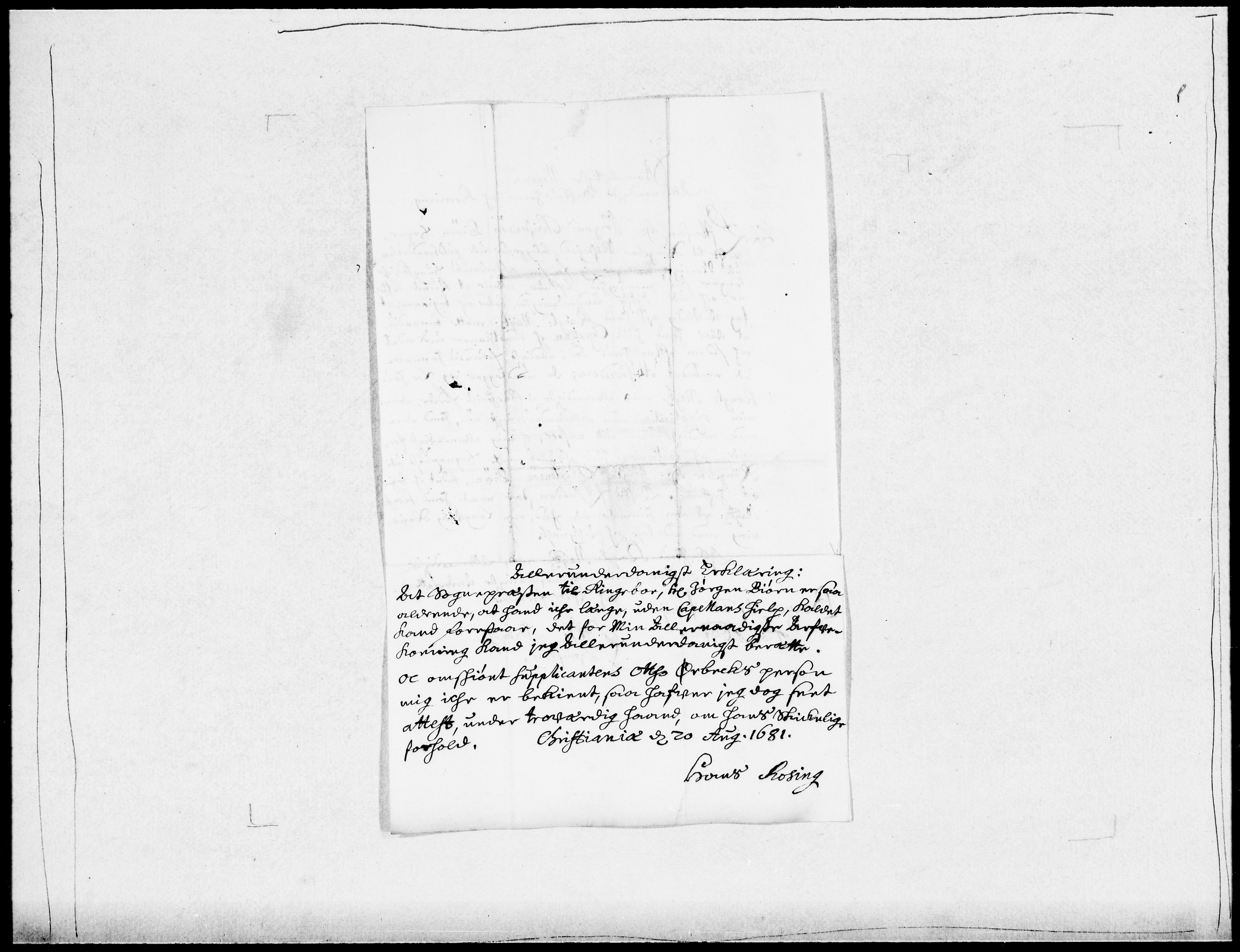 Danske Kanselli 1572-1799, AV/RA-EA-3023/F/Fc/Fcc/Fcca/L0034: Norske innlegg 1572-1799, 1681-1682, p. 76