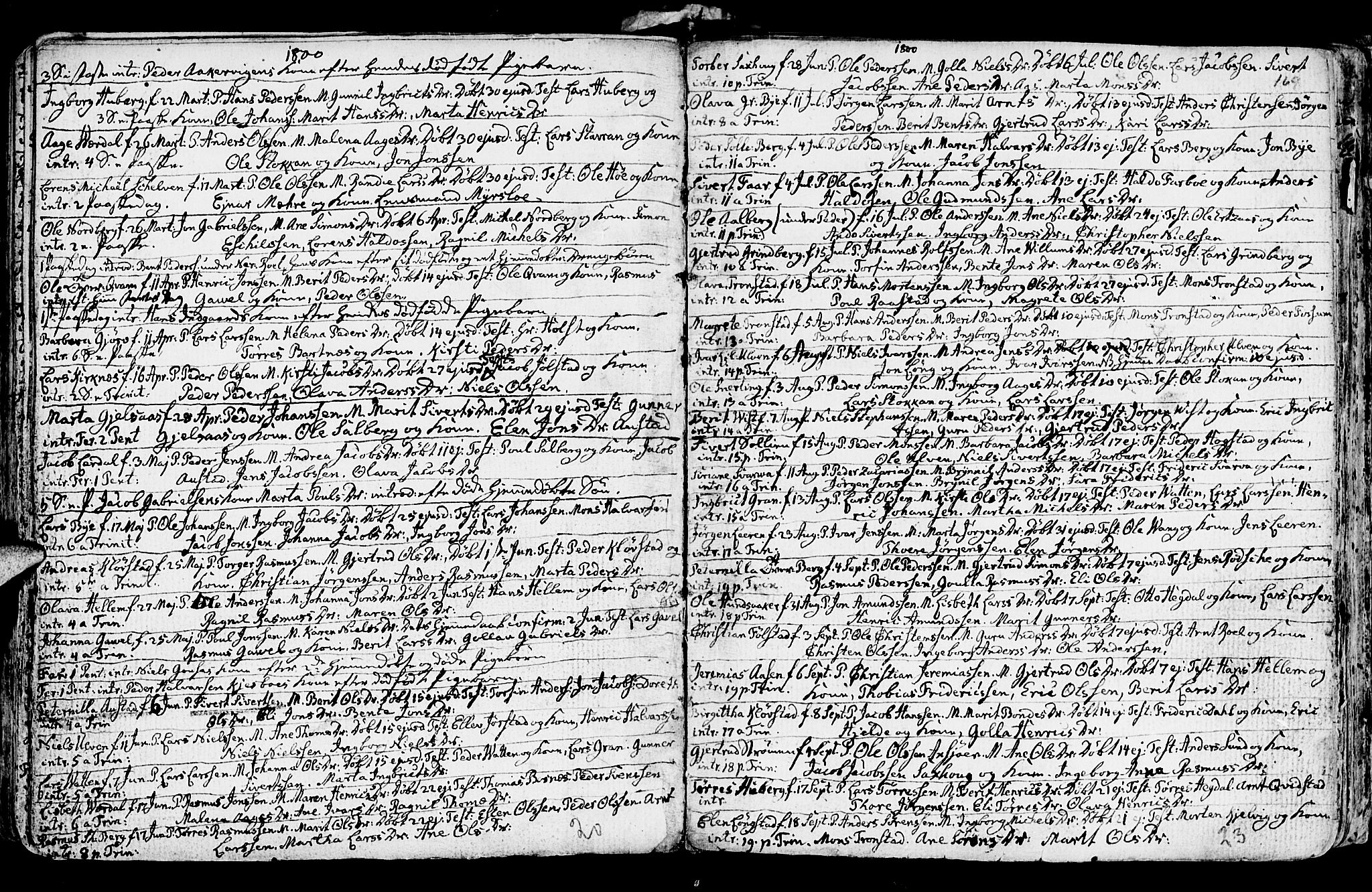 Ministerialprotokoller, klokkerbøker og fødselsregistre - Nord-Trøndelag, SAT/A-1458/730/L0273: Parish register (official) no. 730A02, 1762-1802, p. 169
