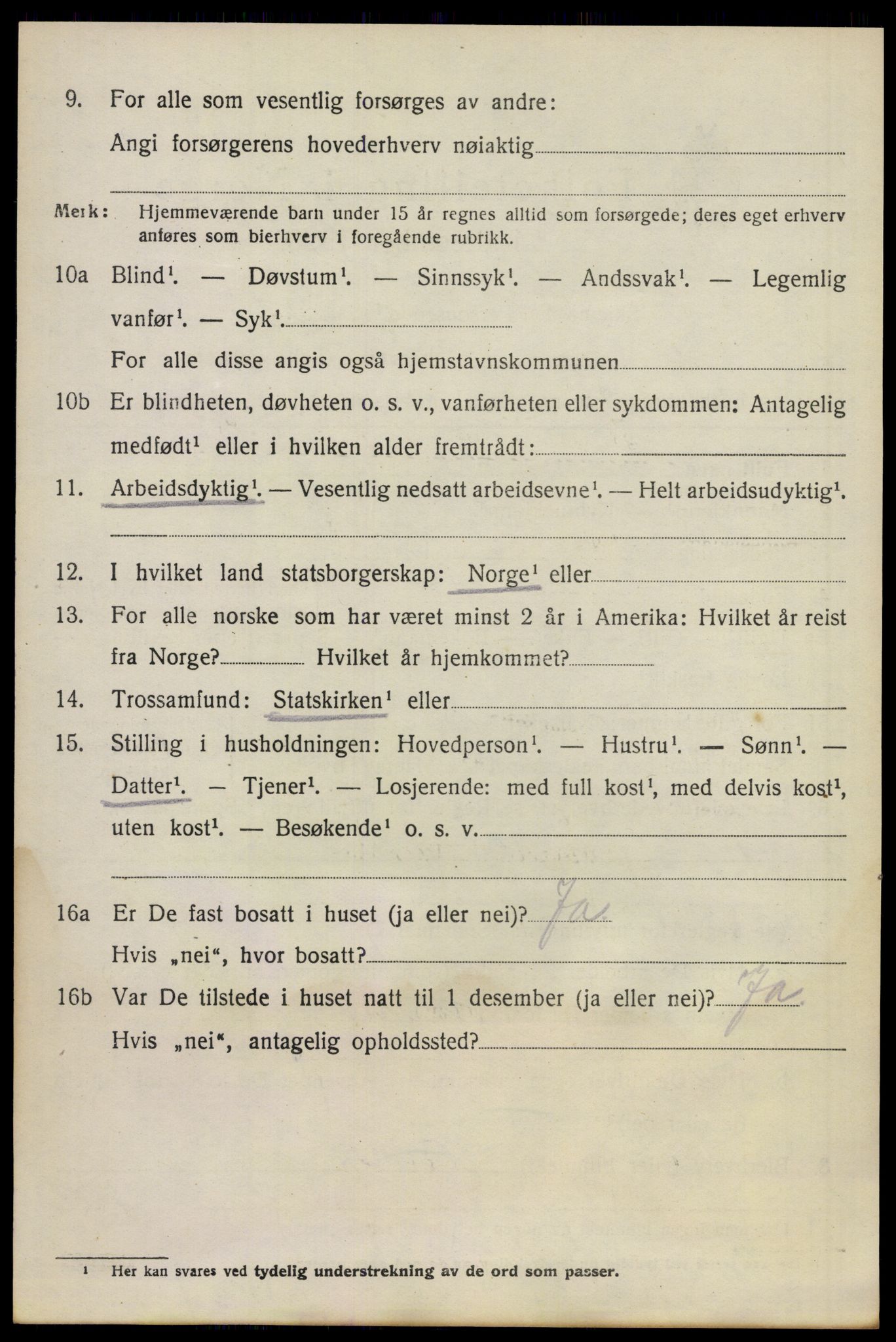 SAO, 1920 census for Lørenskog, 1920, p. 6961