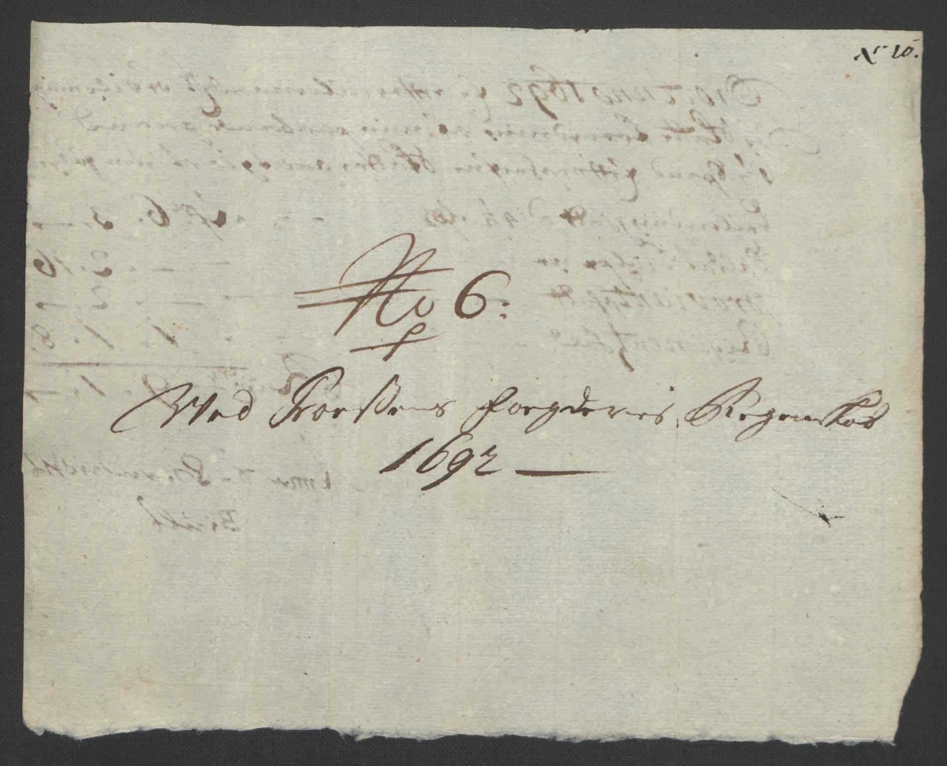 Rentekammeret inntil 1814, Reviderte regnskaper, Fogderegnskap, AV/RA-EA-4092/R57/L3849: Fogderegnskap Fosen, 1692-1693, p. 265