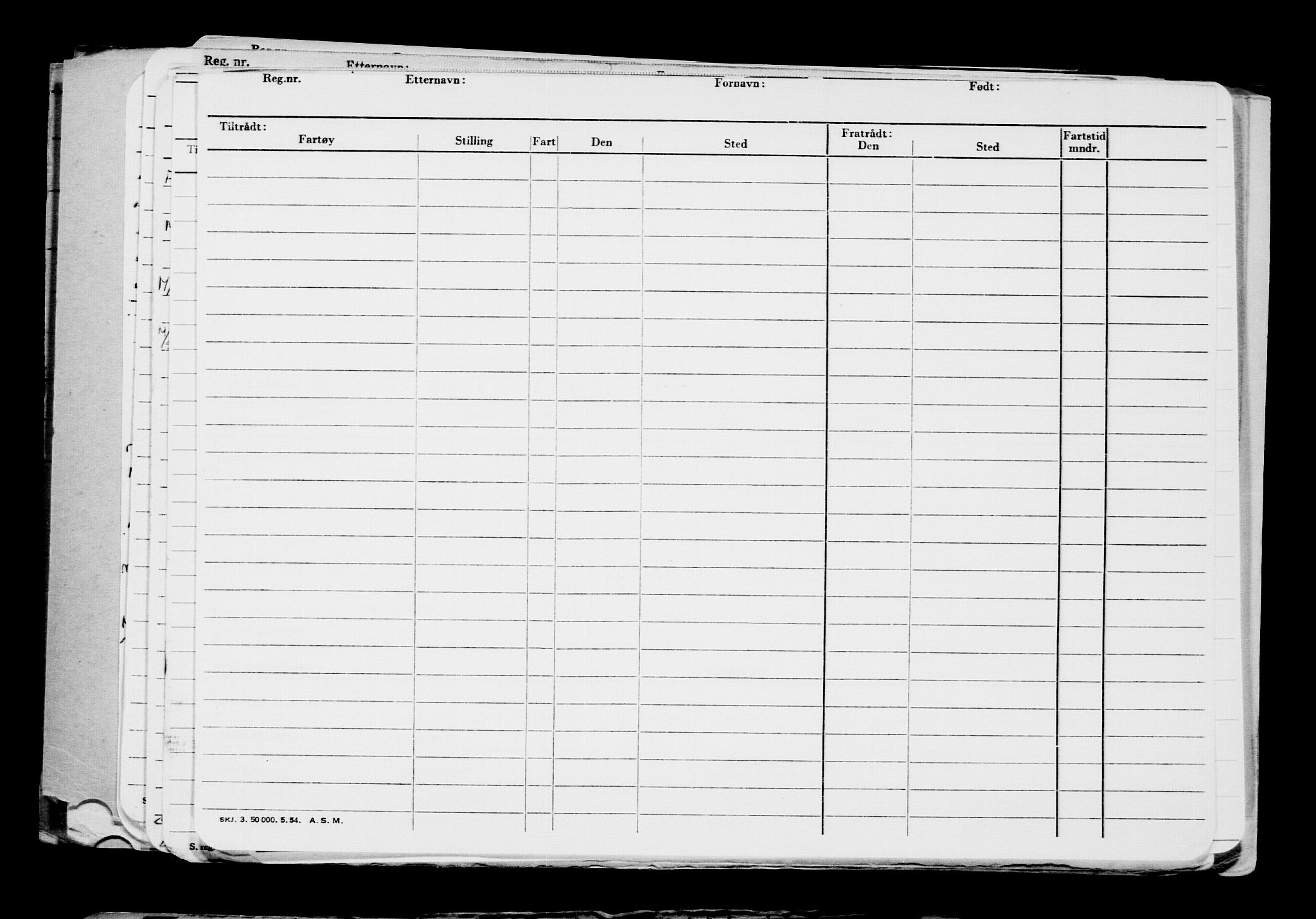 Direktoratet for sjømenn, AV/RA-S-3545/G/Gb/L0201: Hovedkort, 1921-1922, p. 693