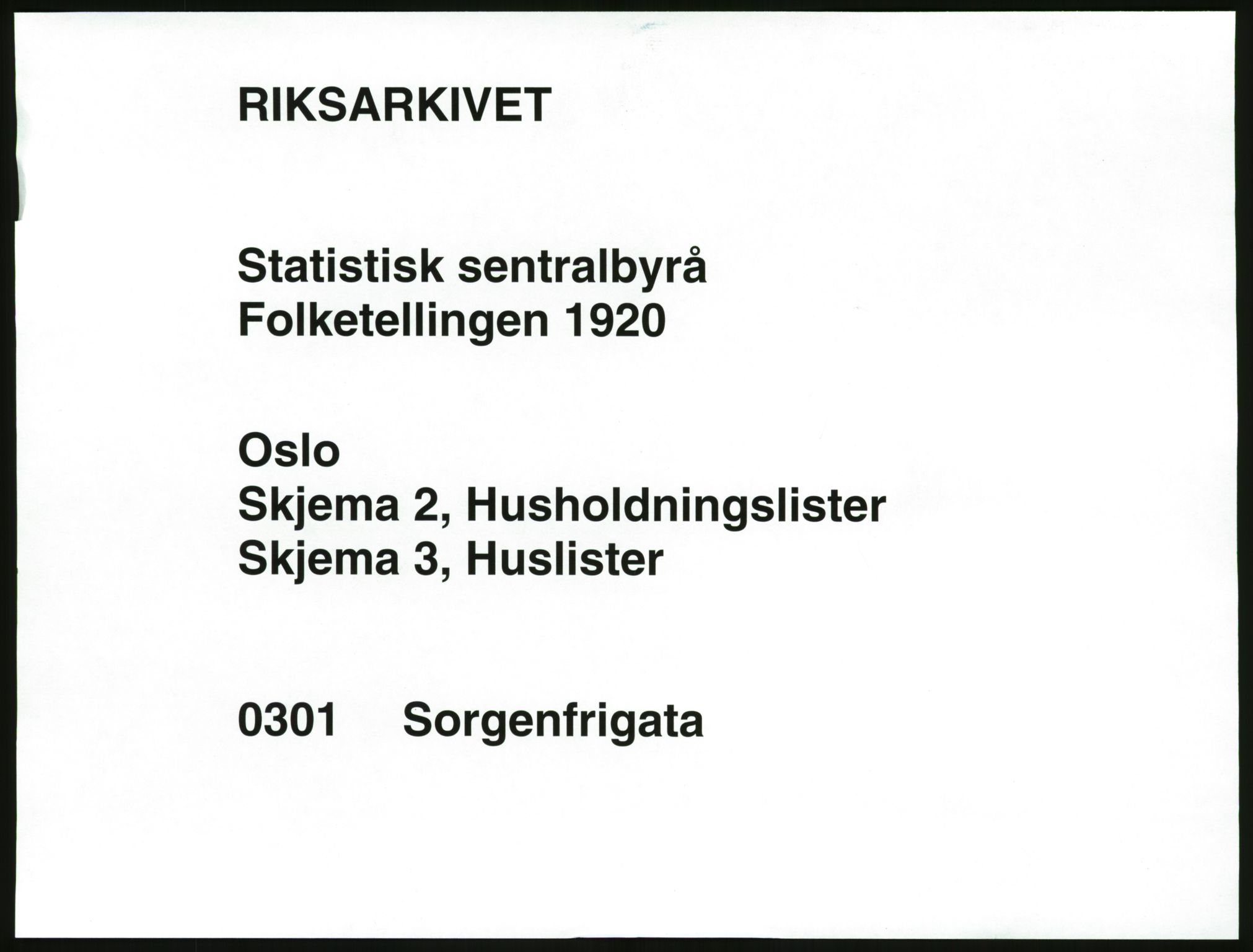 SAO, 1920 census for Kristiania, 1920, p. 100079