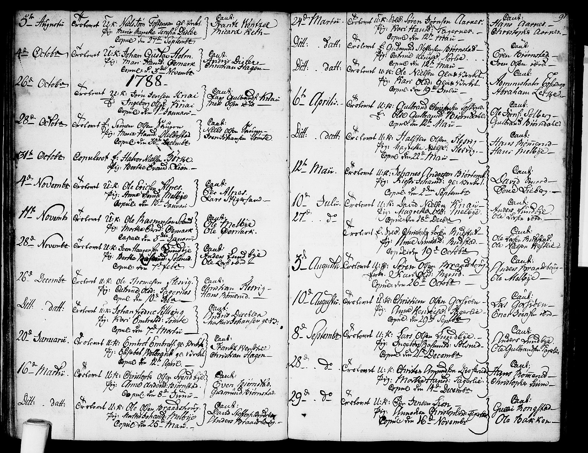 Hurdal prestekontor Kirkebøker, AV/SAO-A-10889/F/Fa/L0001: Parish register (official) no. I 1, 1777-1812, p. 97