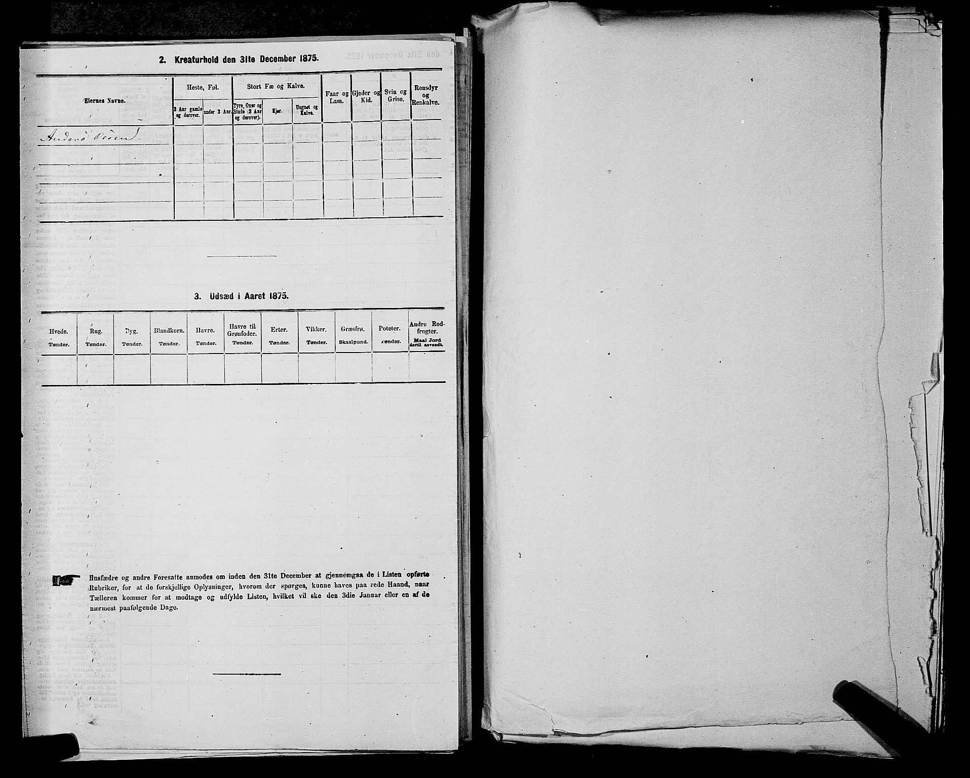 SAKO, 1875 census for 0715P Botne, 1875, p. 314